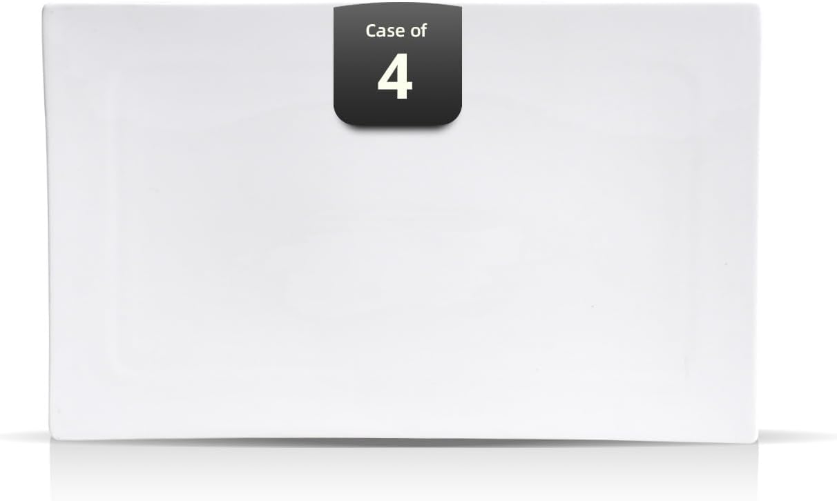 Elegance White Geometric Bone China Pieces (Select Item)
