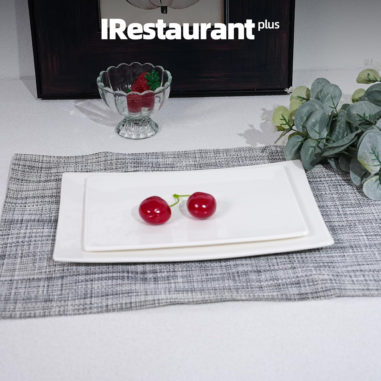 Elegance White Geometric Bone China Pieces (Select Item)