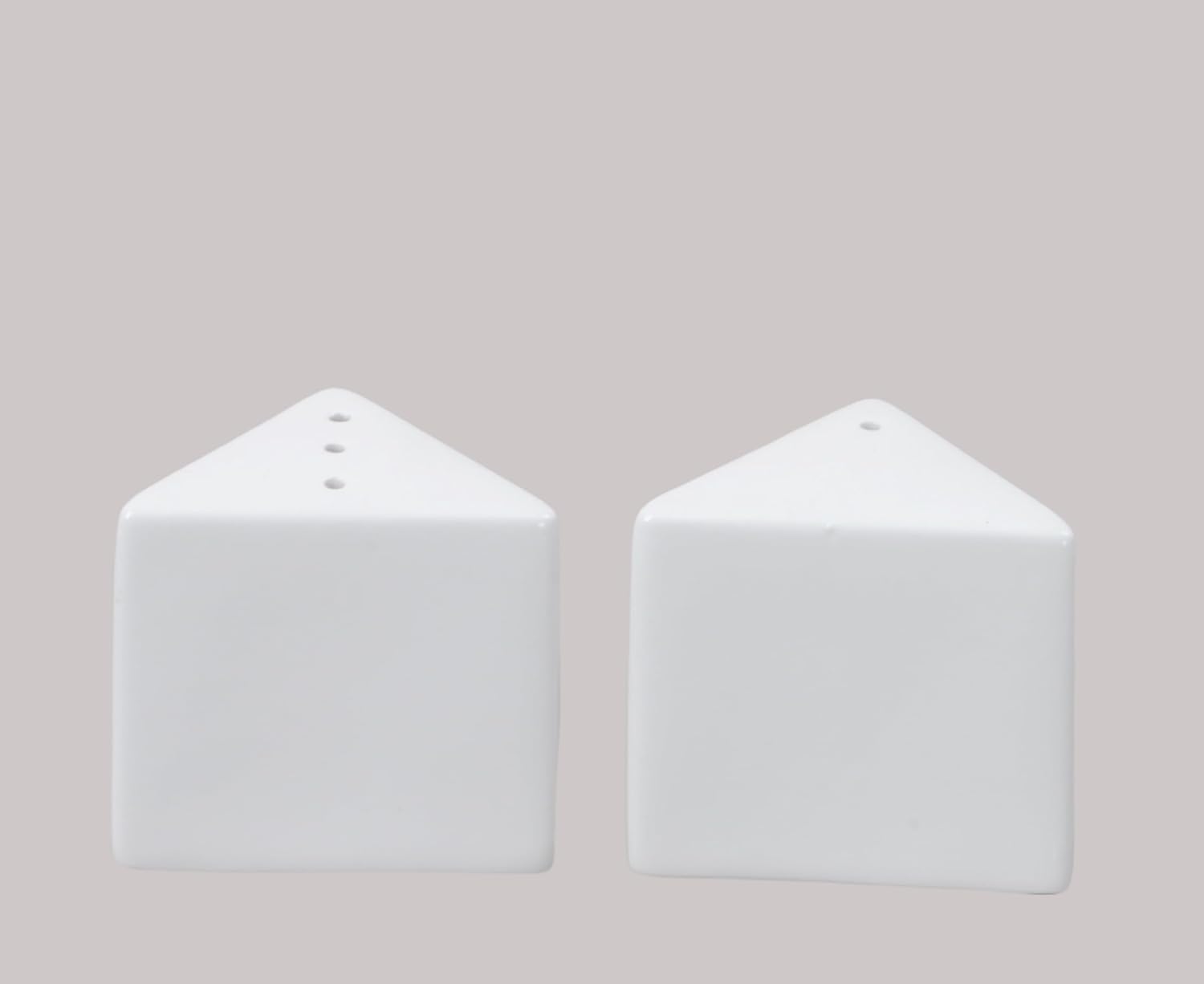 Elegance White Geometric Bone China Pieces (Select Item)