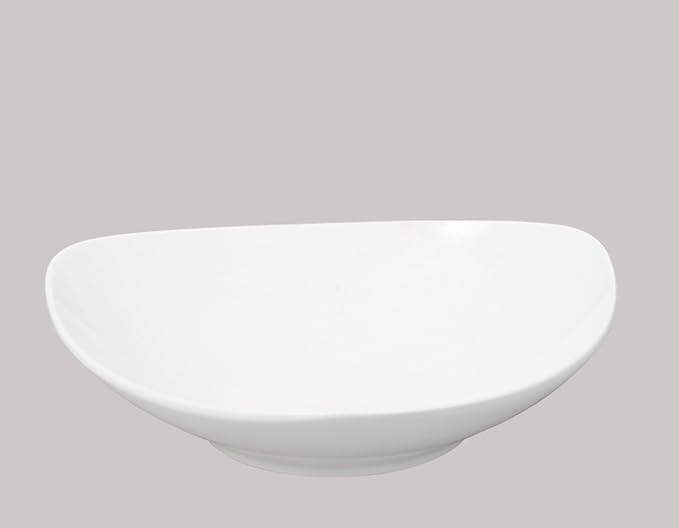Elegance White Geometric Bone China Pieces (Select Item)