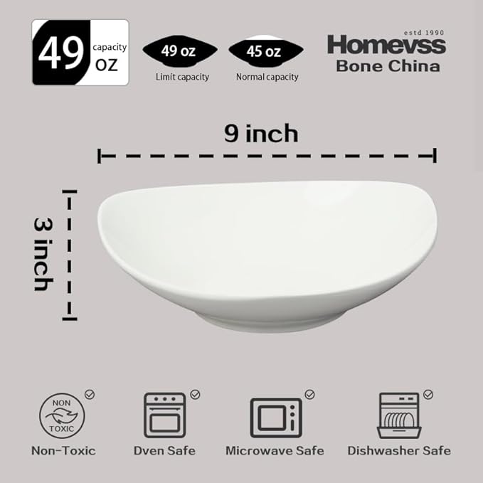 Elegance White Geometric Bone China Pieces (Select Item)