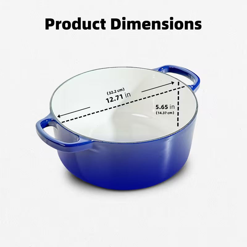 Enameled Cast Iron Pot
