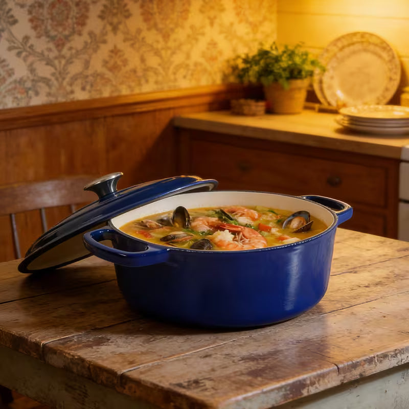 Enameled Cast Iron Pot