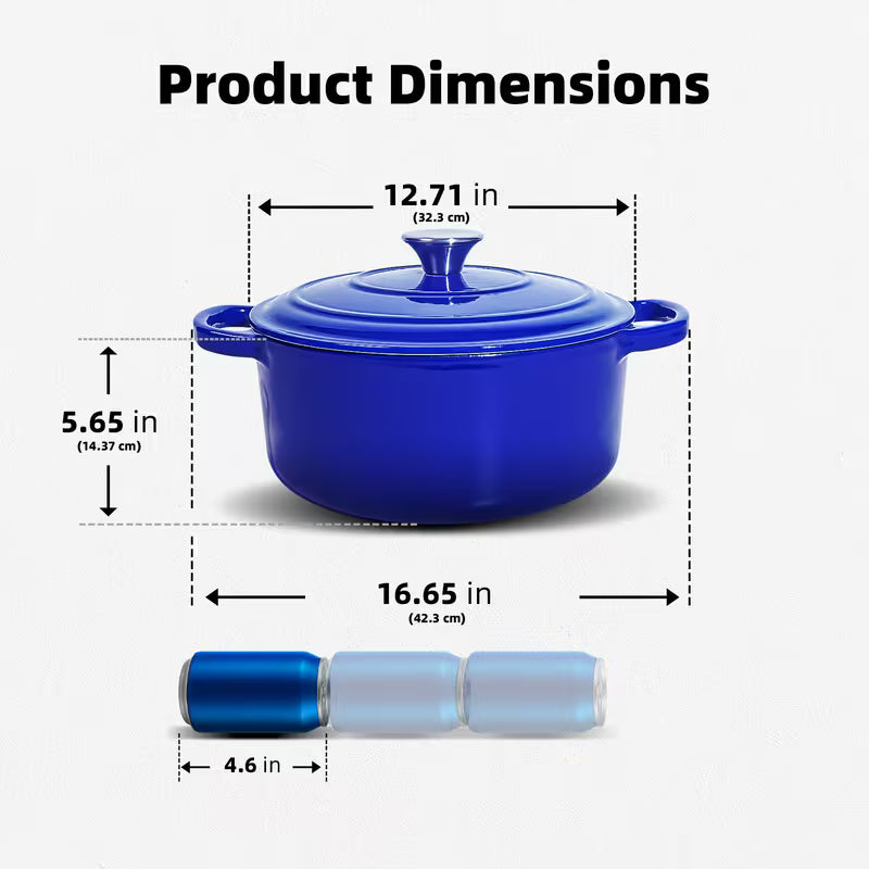 Enameled Cast Iron Pot