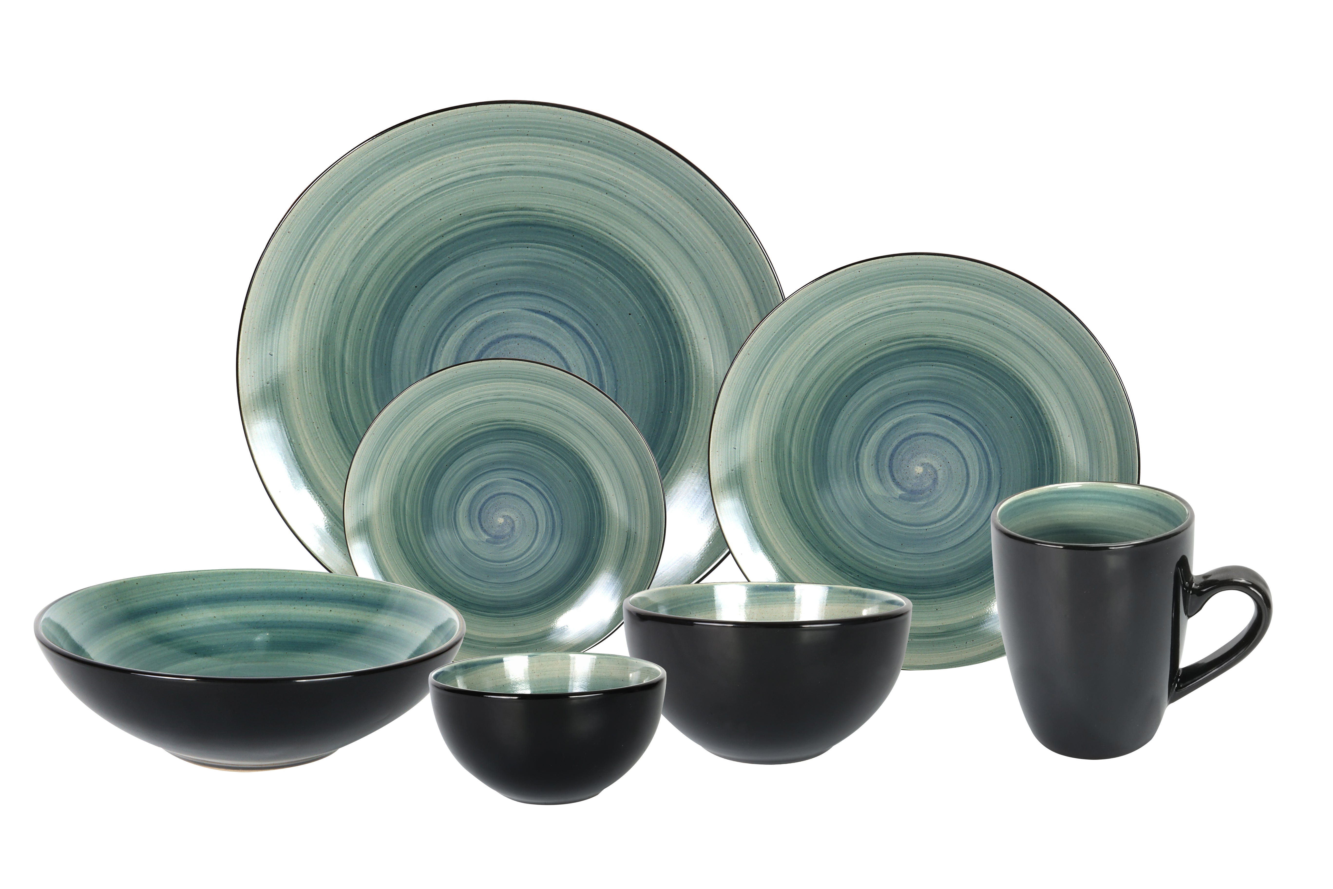 Stoneware Sonoma Hand painted Dinnerware Set