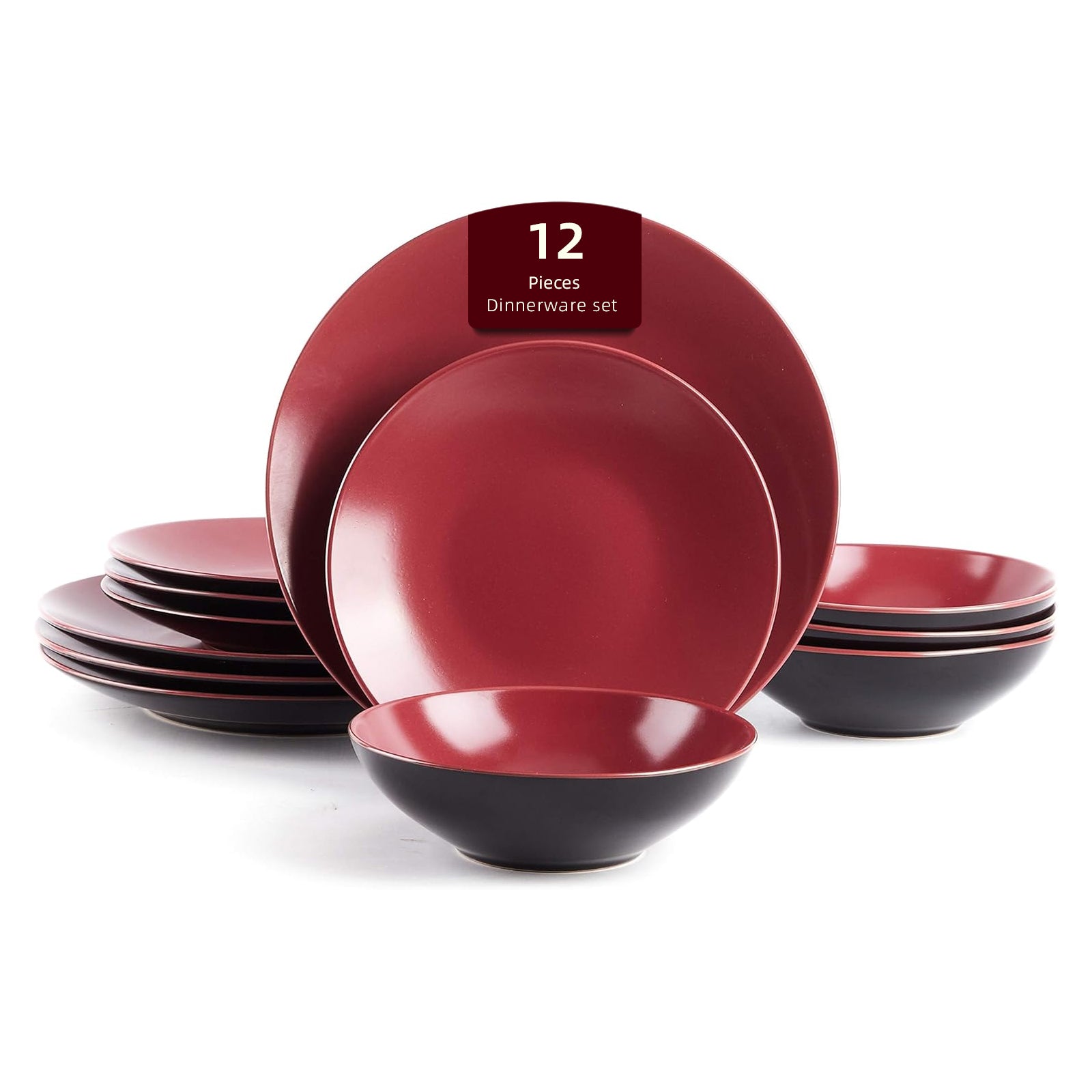 Colors Life Stoneware Dinnerware Set,HW