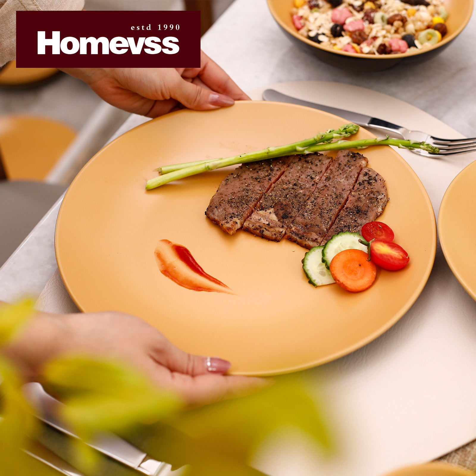 Colors Life Stoneware Dinnerware Set,HW