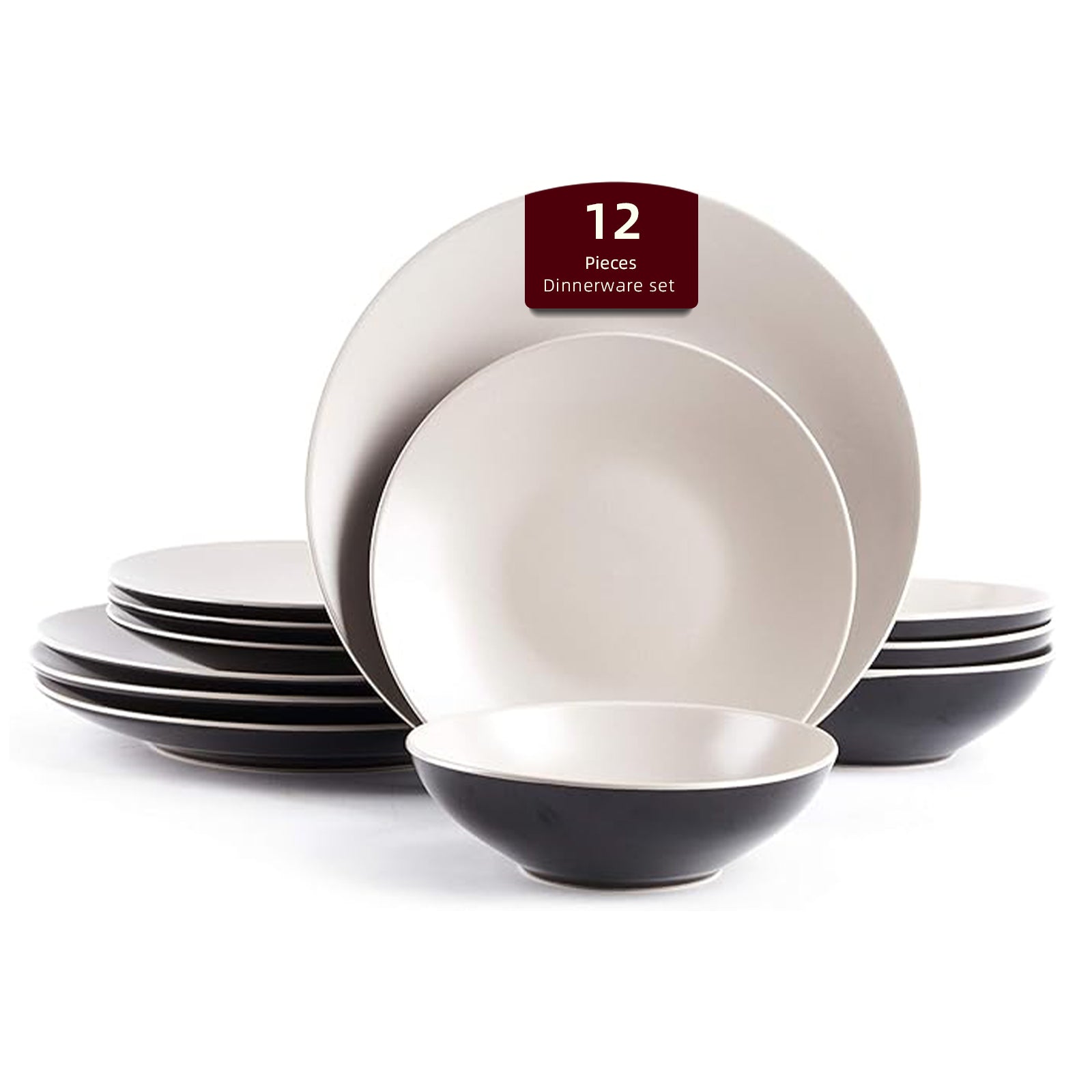 Colors Life Stoneware Dinnerware Set,HW