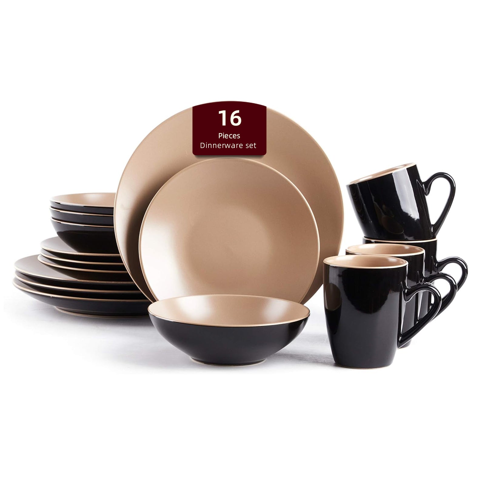 Colors Life Stoneware Dinnerware Set,HW