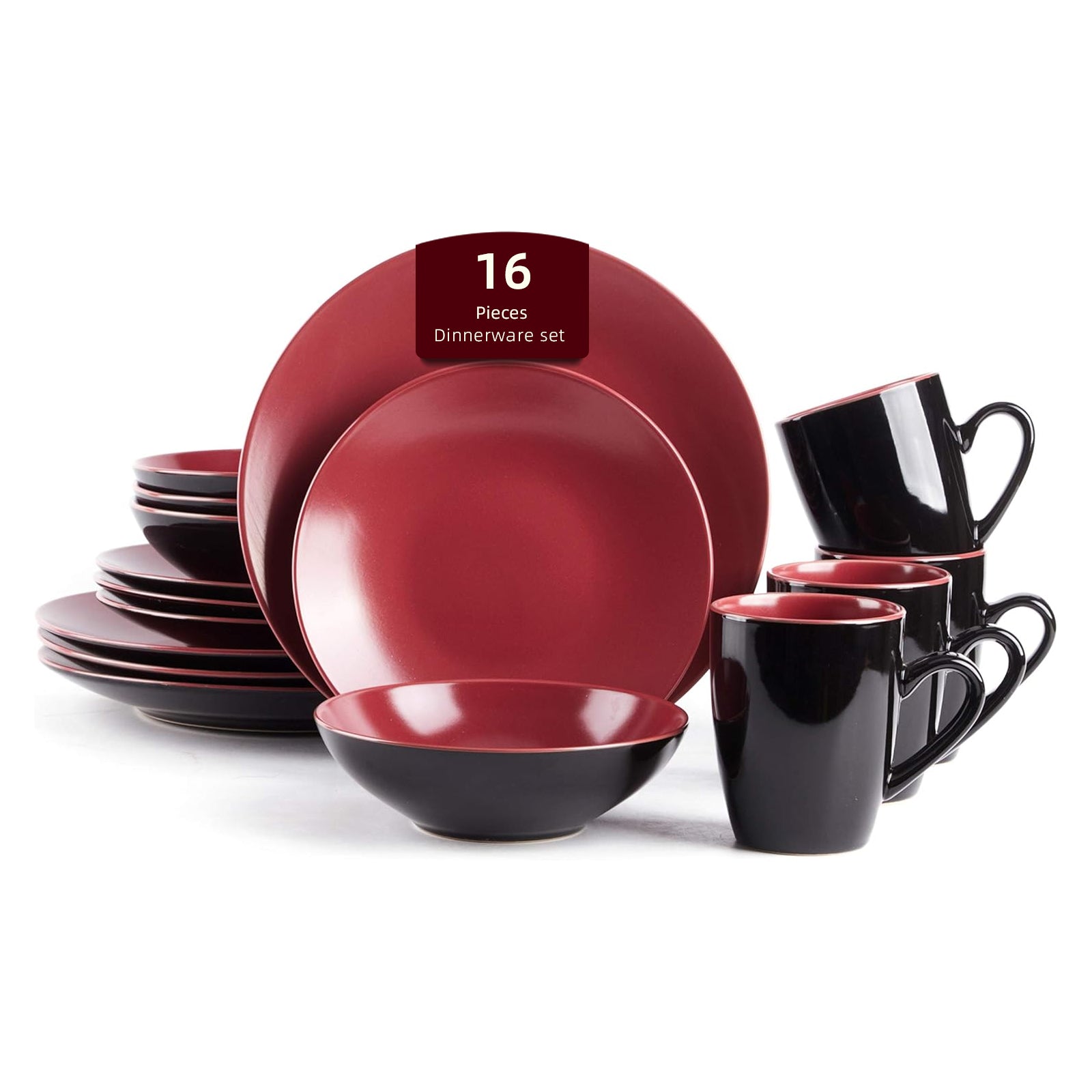 Colors Life Stoneware Dinnerware Set,HW