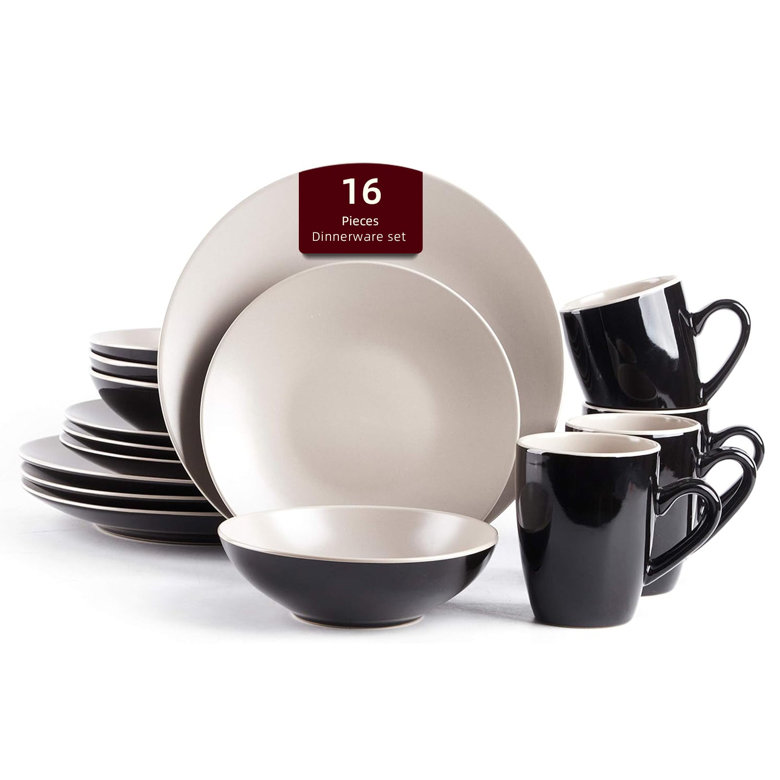 Colors Life Stoneware Dinnerware Set,HW