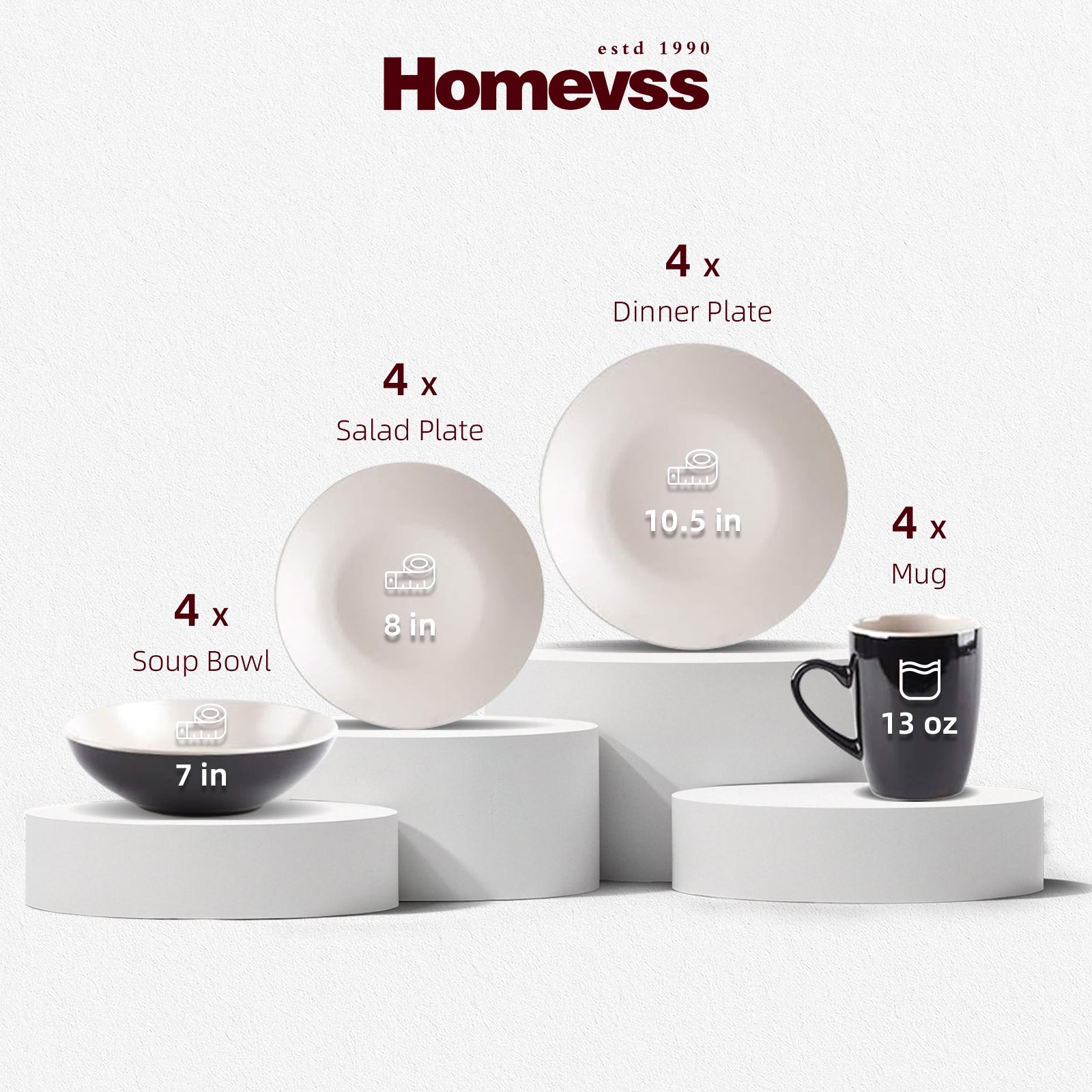 Colors Life Stoneware Dinnerware Set,HW