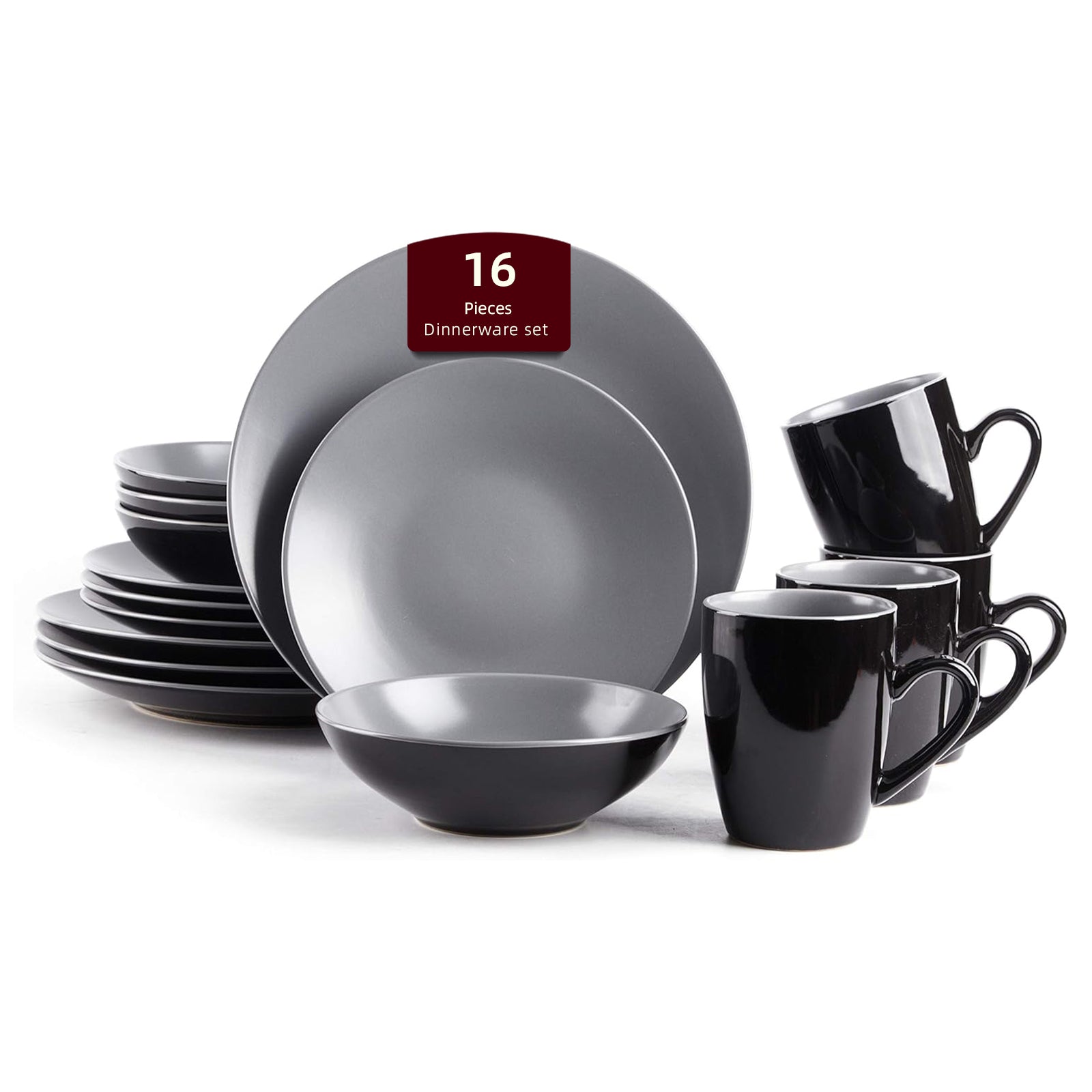 Colors Life Stoneware Dinnerware Set,HW