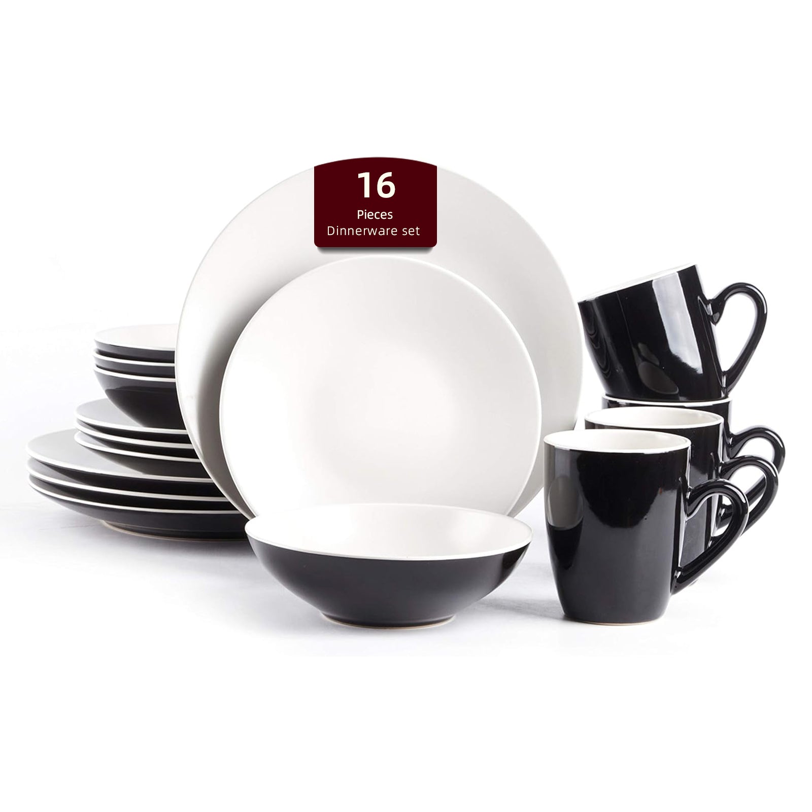 Colors Life Stoneware Dinnerware Set,HW