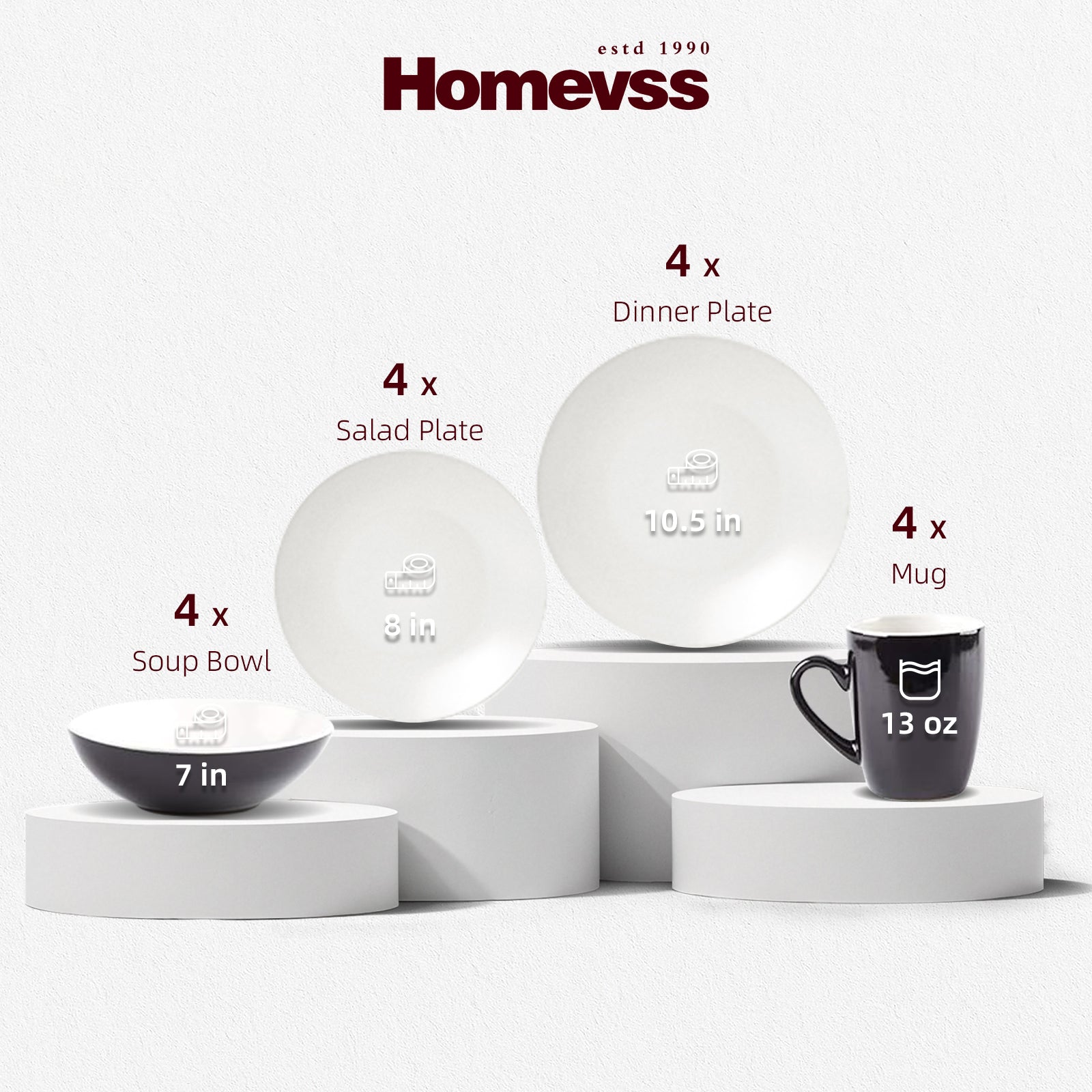 Colors Life Stoneware Dinnerware Set,HW