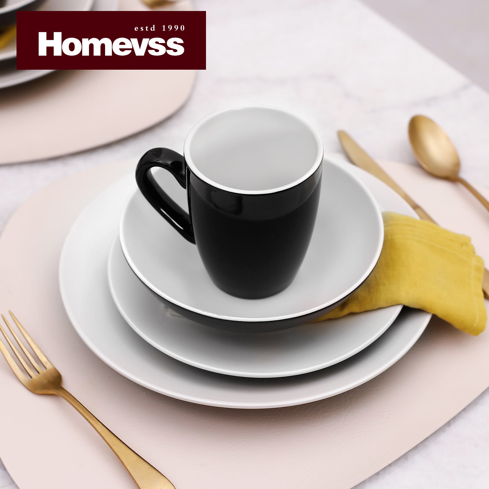 Colors Life Stoneware Dinnerware Set,HW