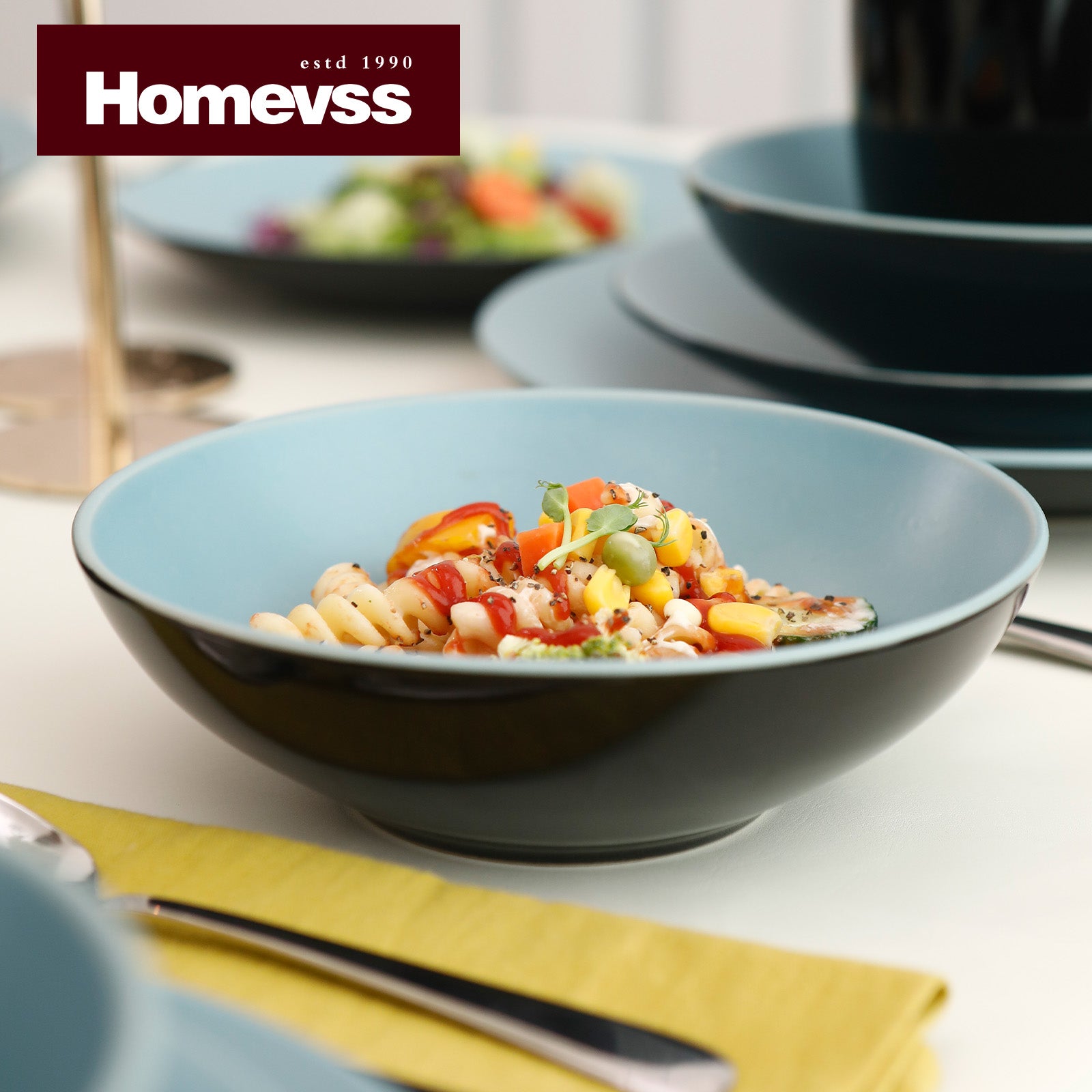 Colors Life Stoneware Dinnerware Set,HW