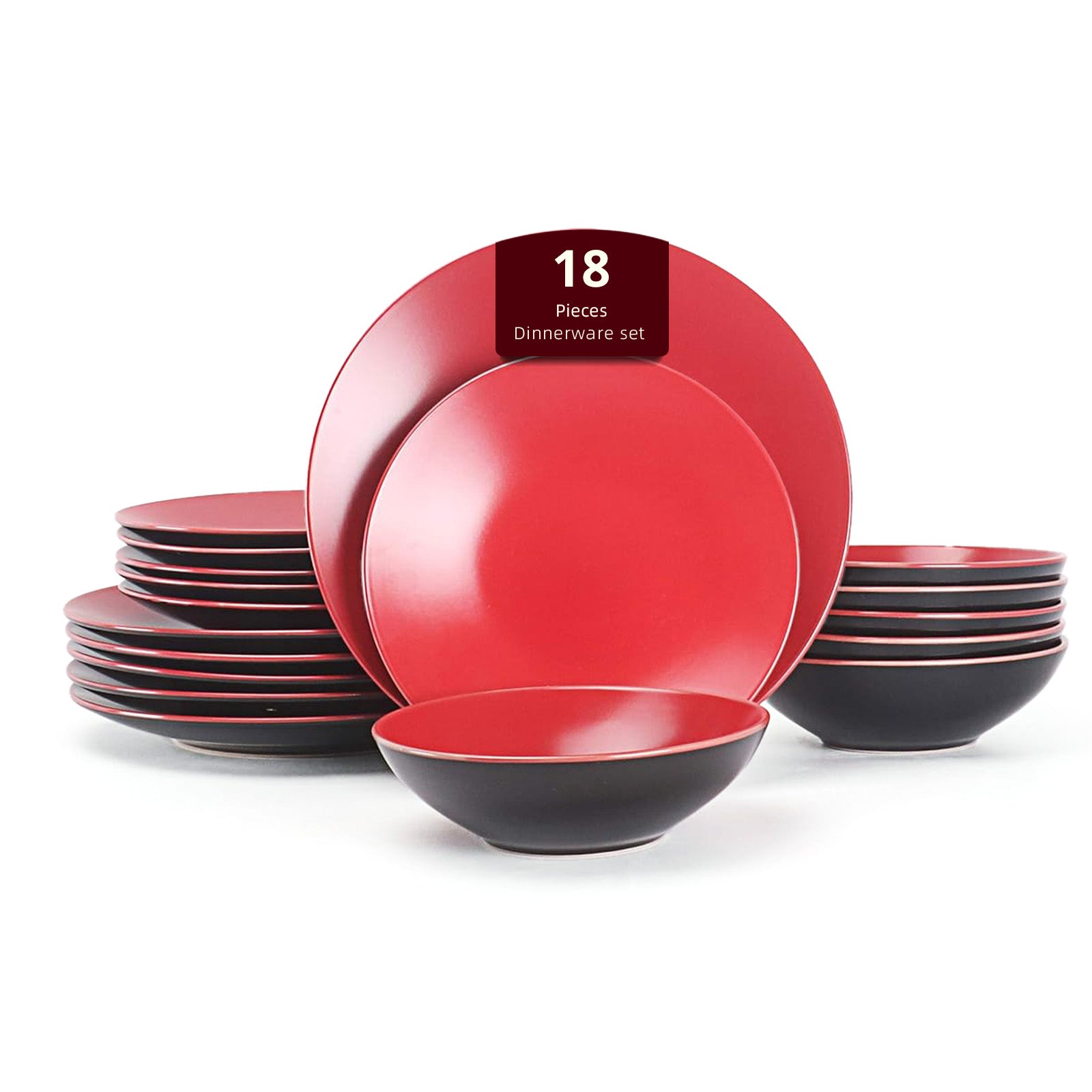 Colors Life Stoneware Dinnerware Set,HW