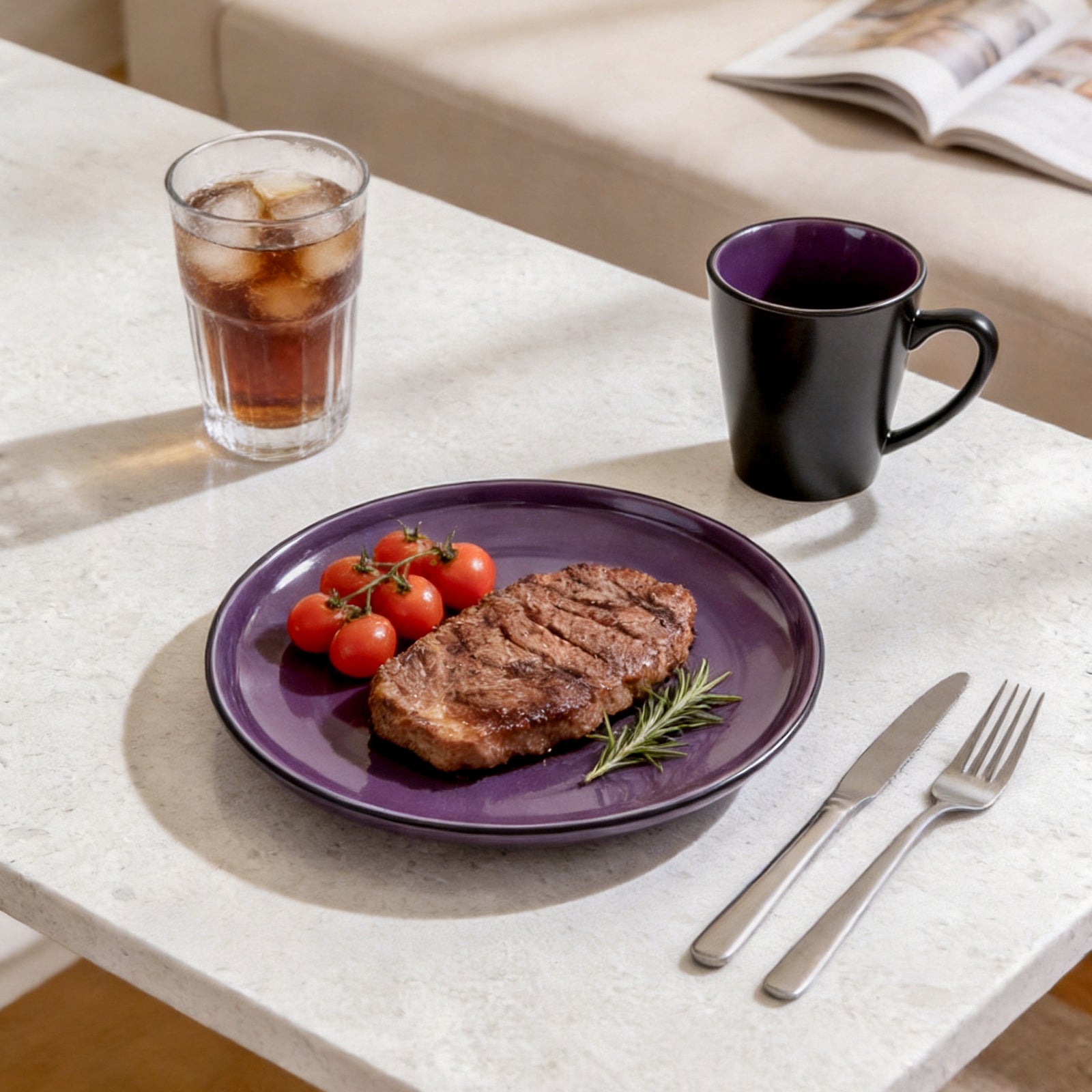 ColorCore Stoneware Dinnerware Set