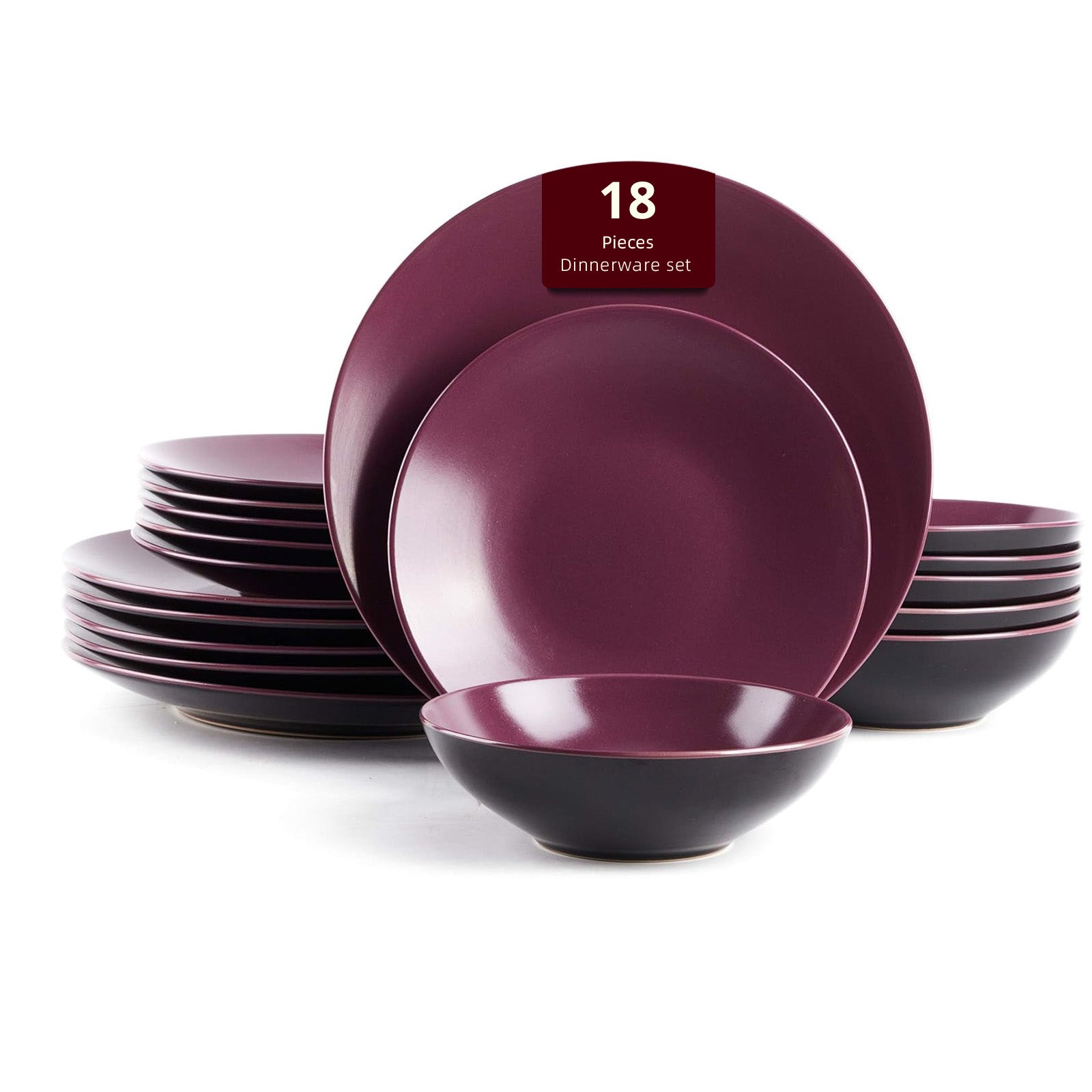 Colors Life Stoneware Dinnerware Set,HW