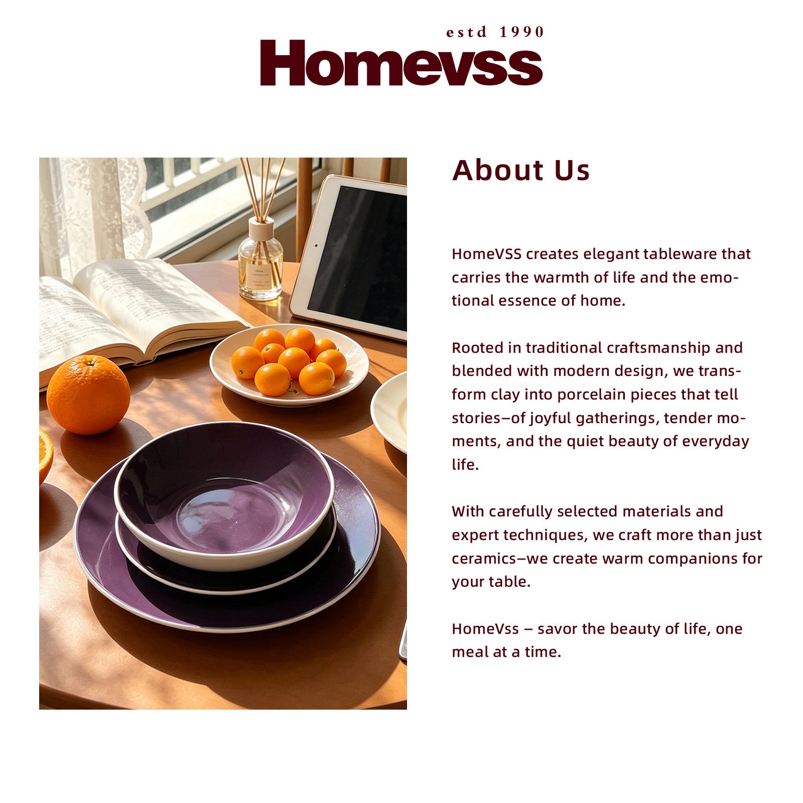 Stoneware Coupe Shape Dinnerware Set