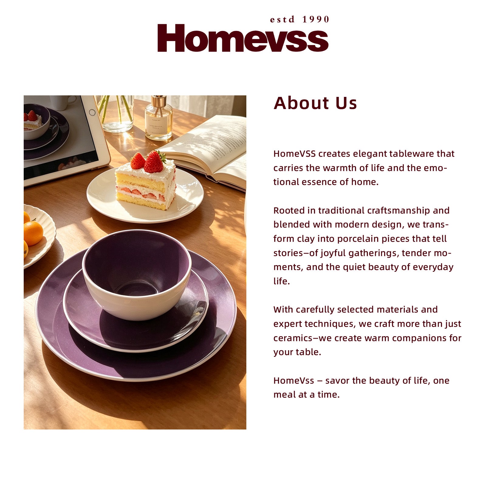 Stoneware Coupe Shape Dinnerware Set