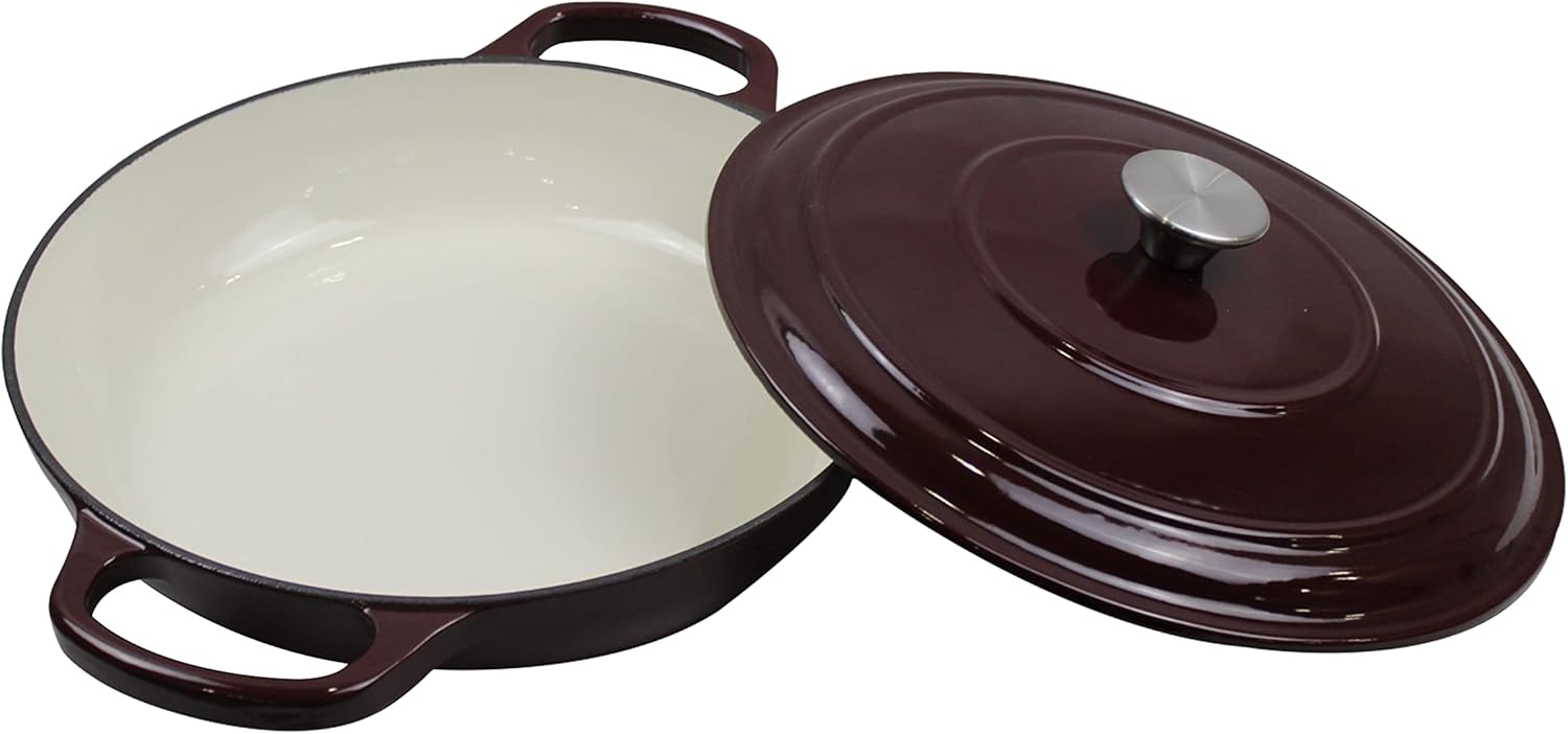 Enameled Cast Iron Brazier