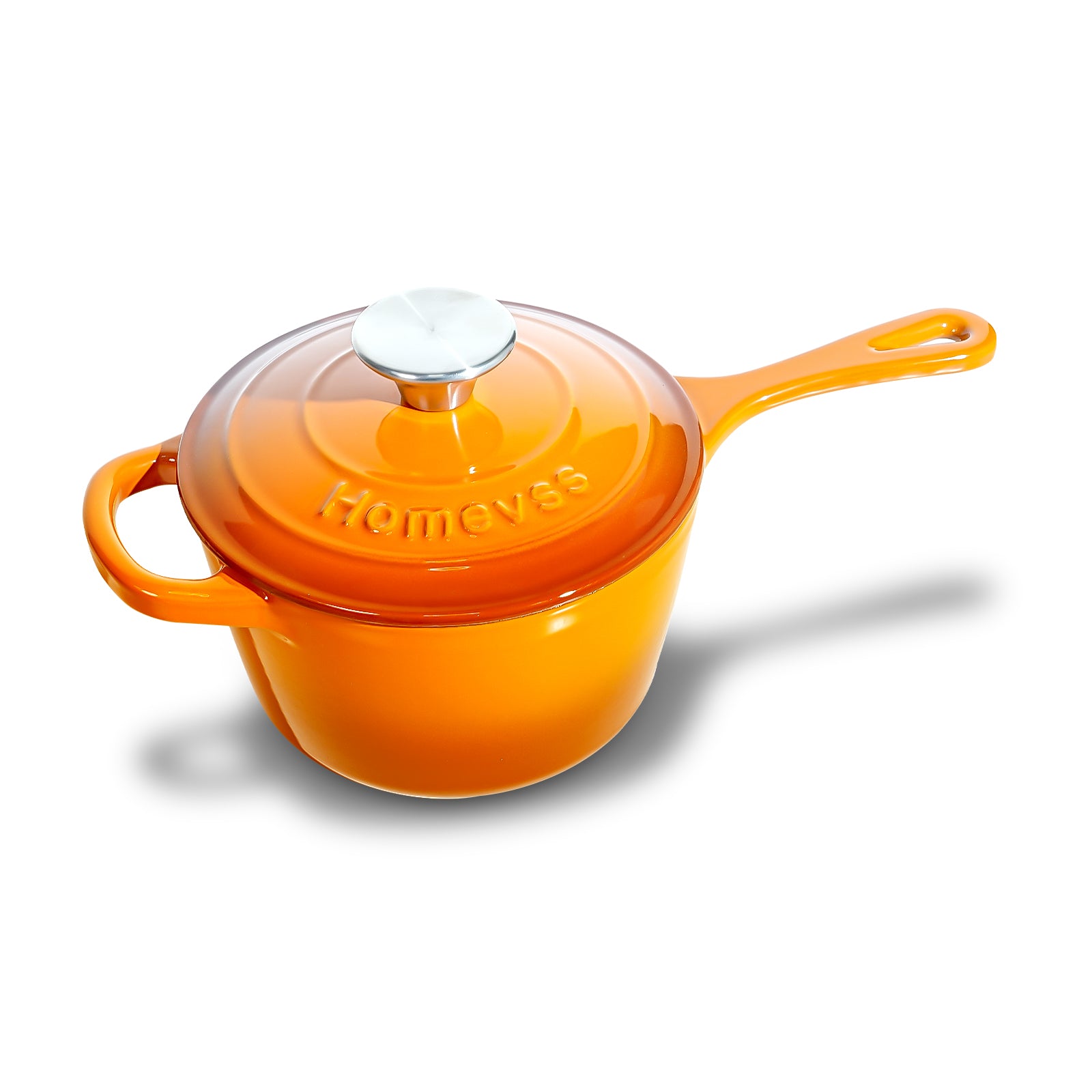 1.75-Quart Enameled Cast Iron Sauce Pan