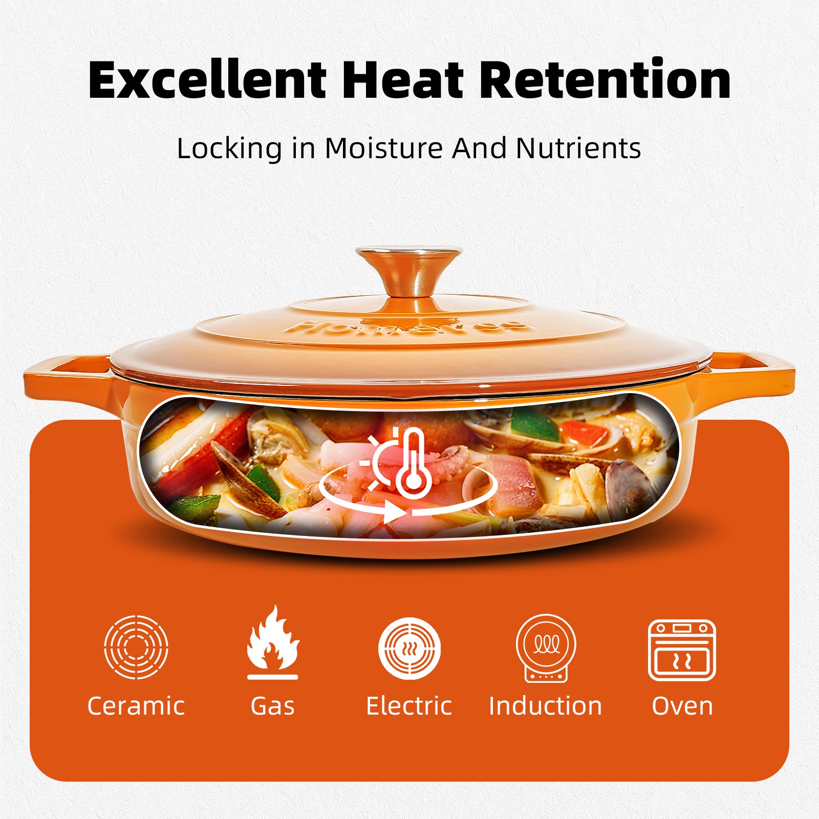 4-Quart Enameled Cast Iron Dutch Oven