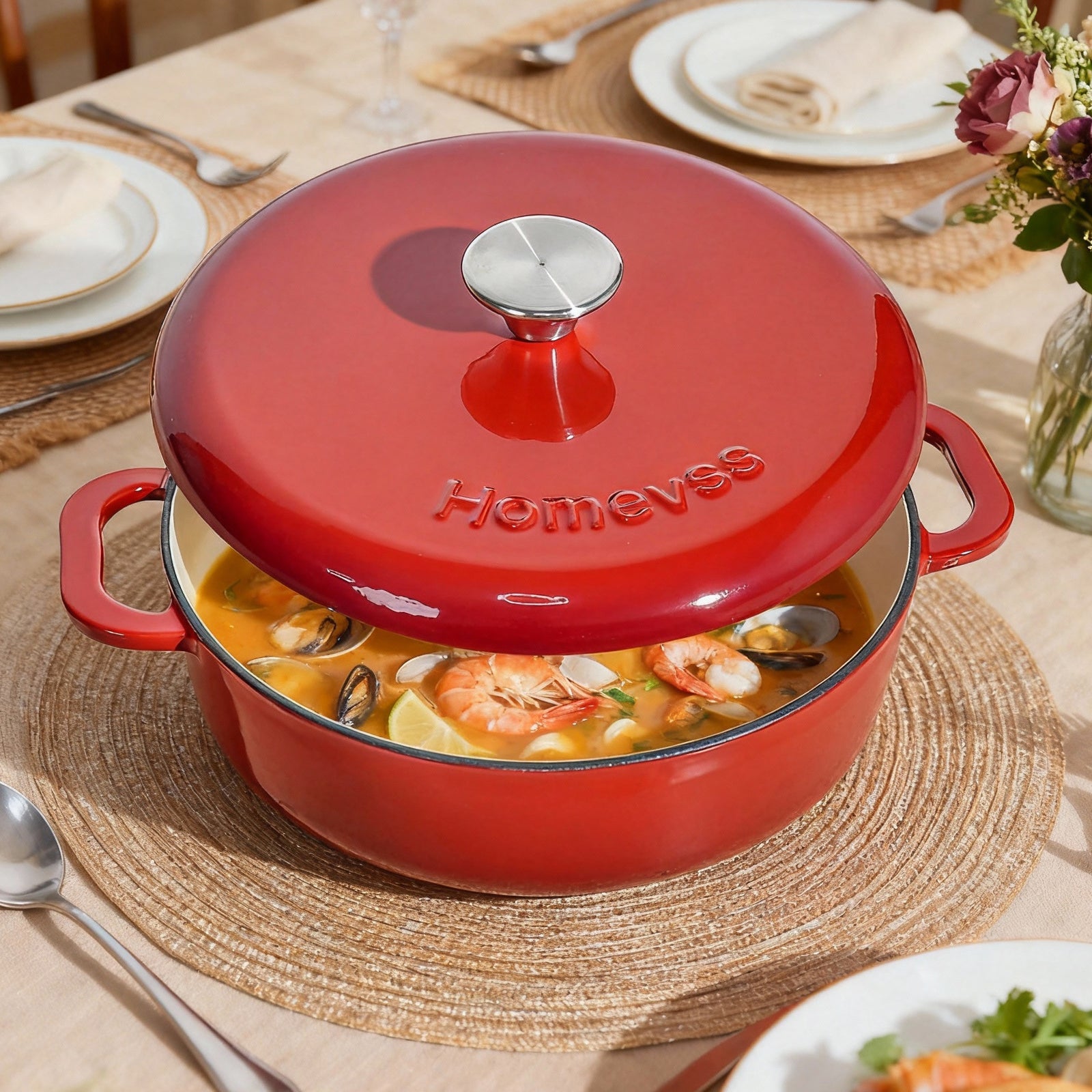 5.5-Quart Enameled Cast Iron Dutch Oven