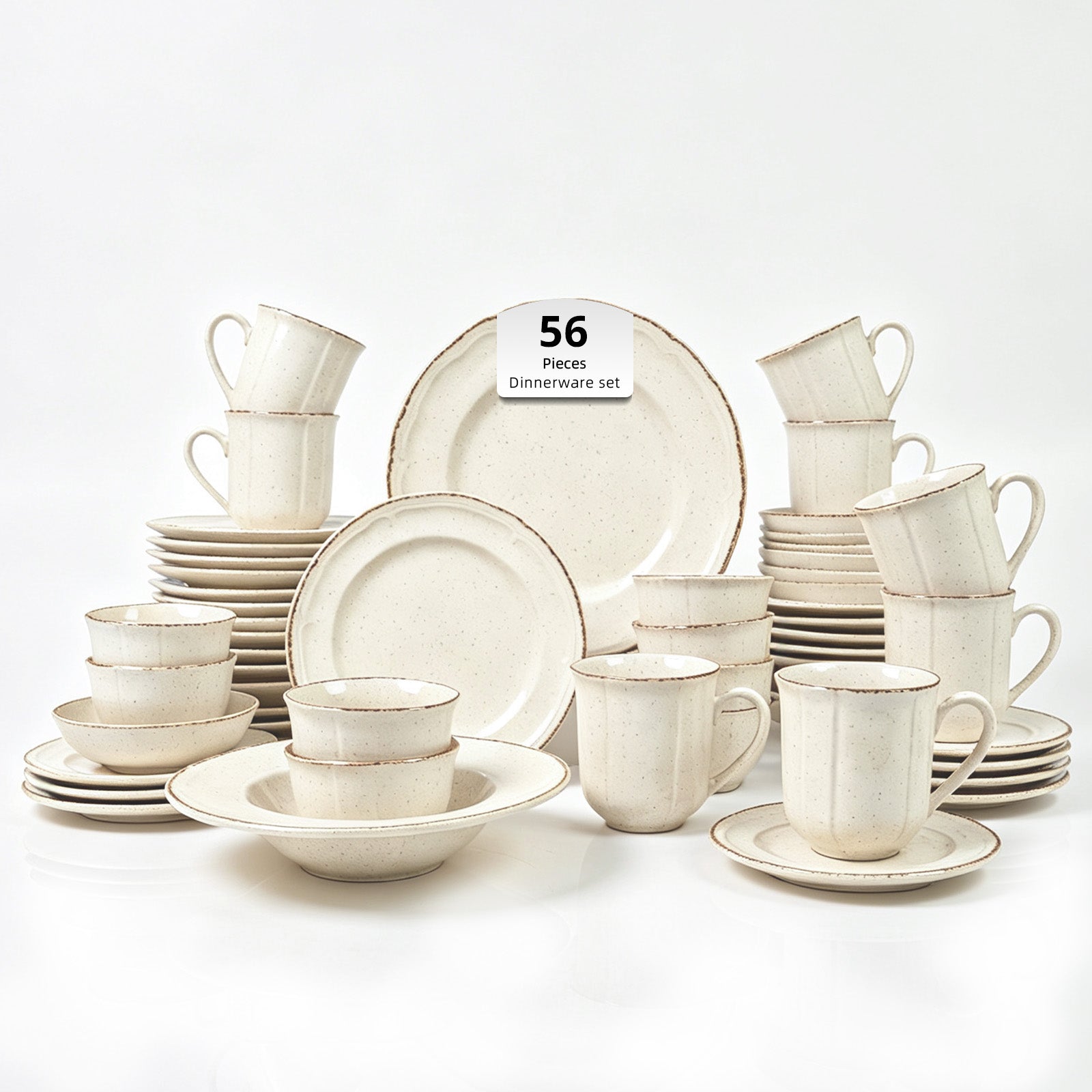 French Countryside Stoneware Dinnerware Set