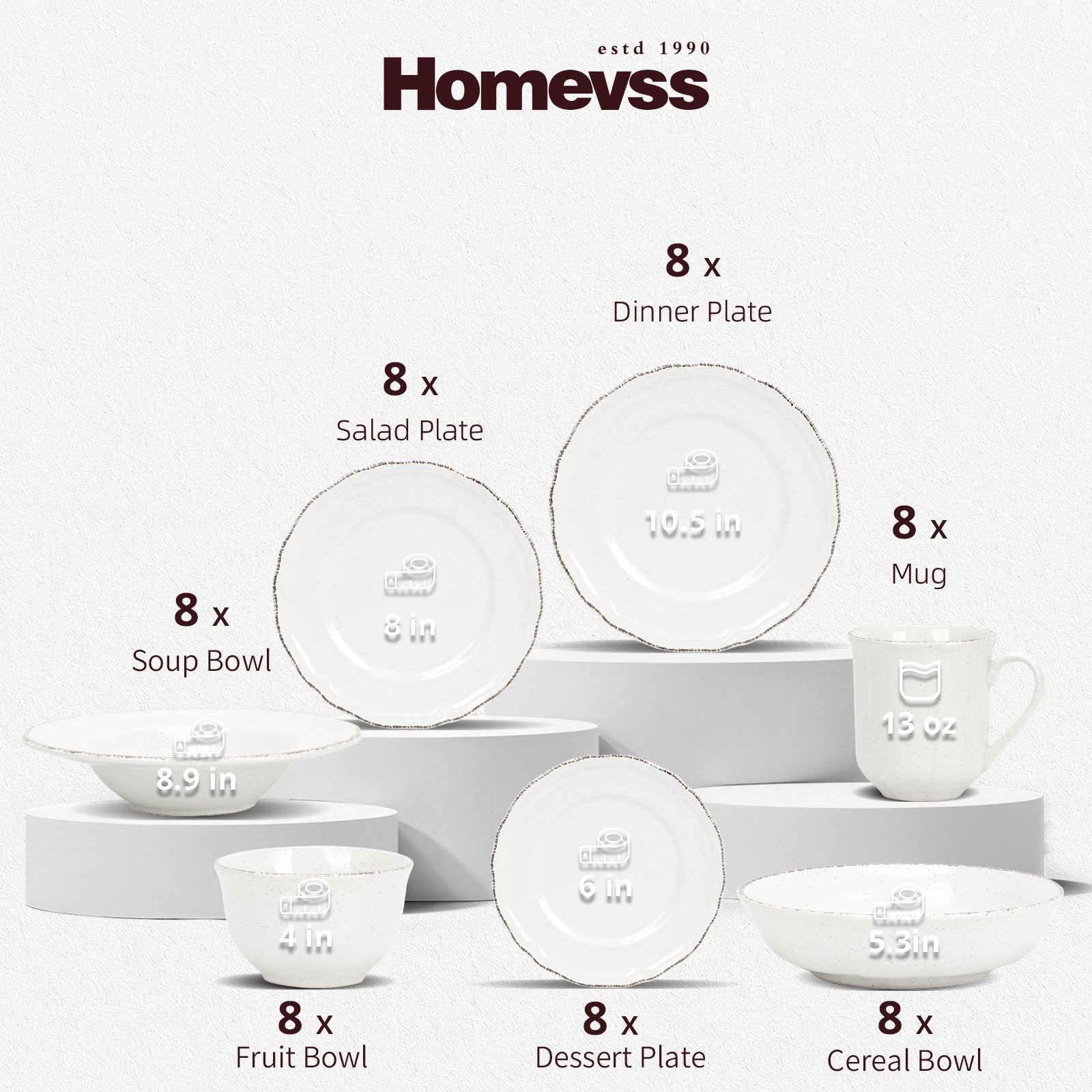 French Countryside Stoneware Dinnerware Set