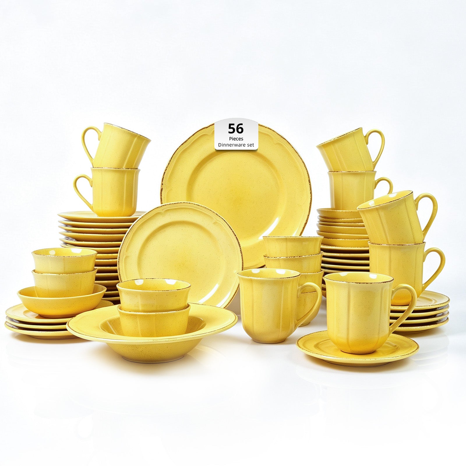 French Countryside Stoneware Dinnerware Set
