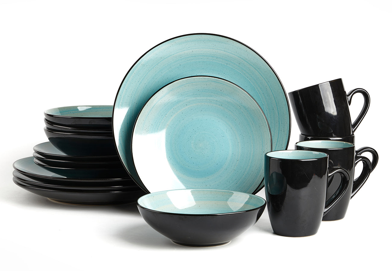 Stoneware Sonoma Hand painted Dinnerware Set