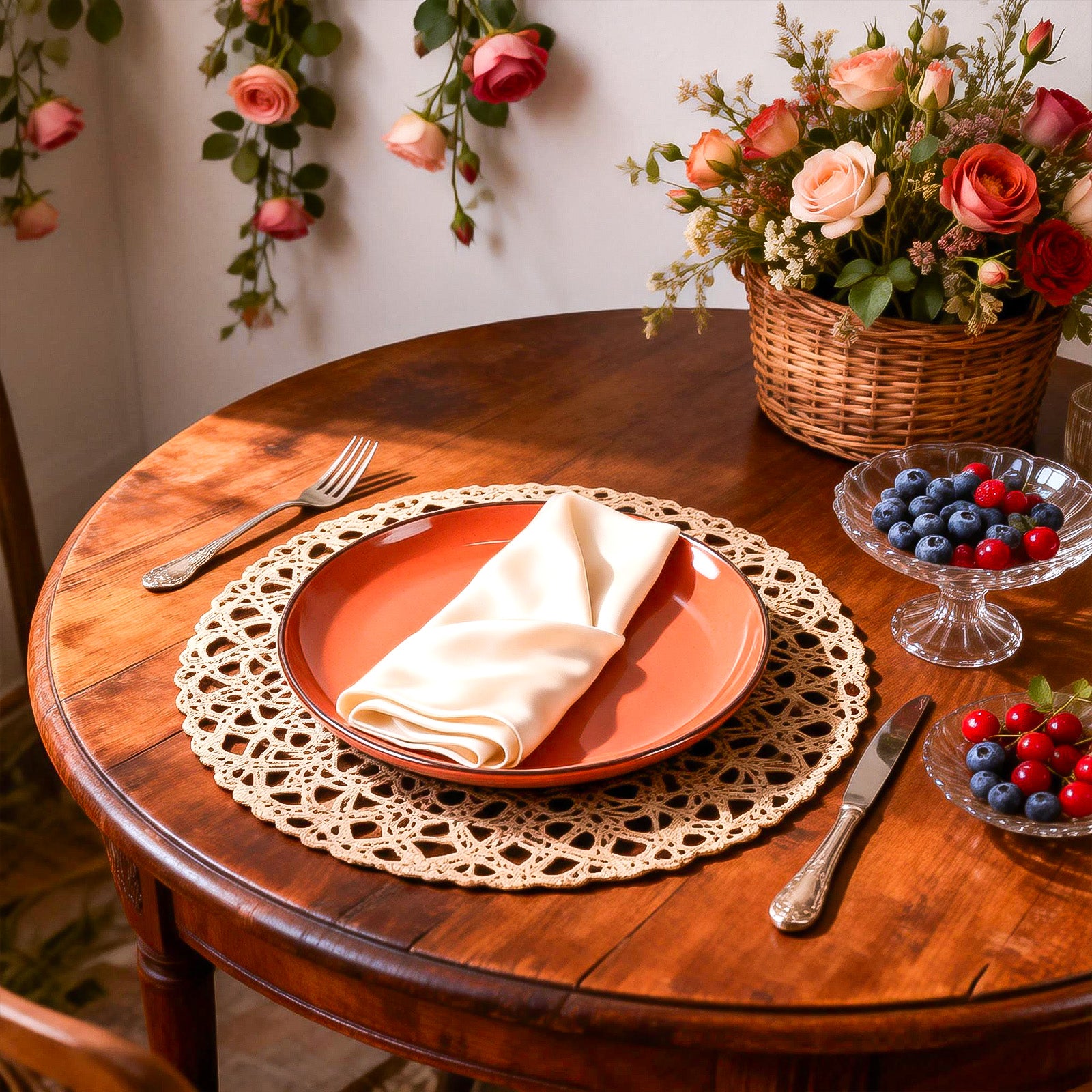 Euro-Nordic Speckled Stoneware Dinnerware Set