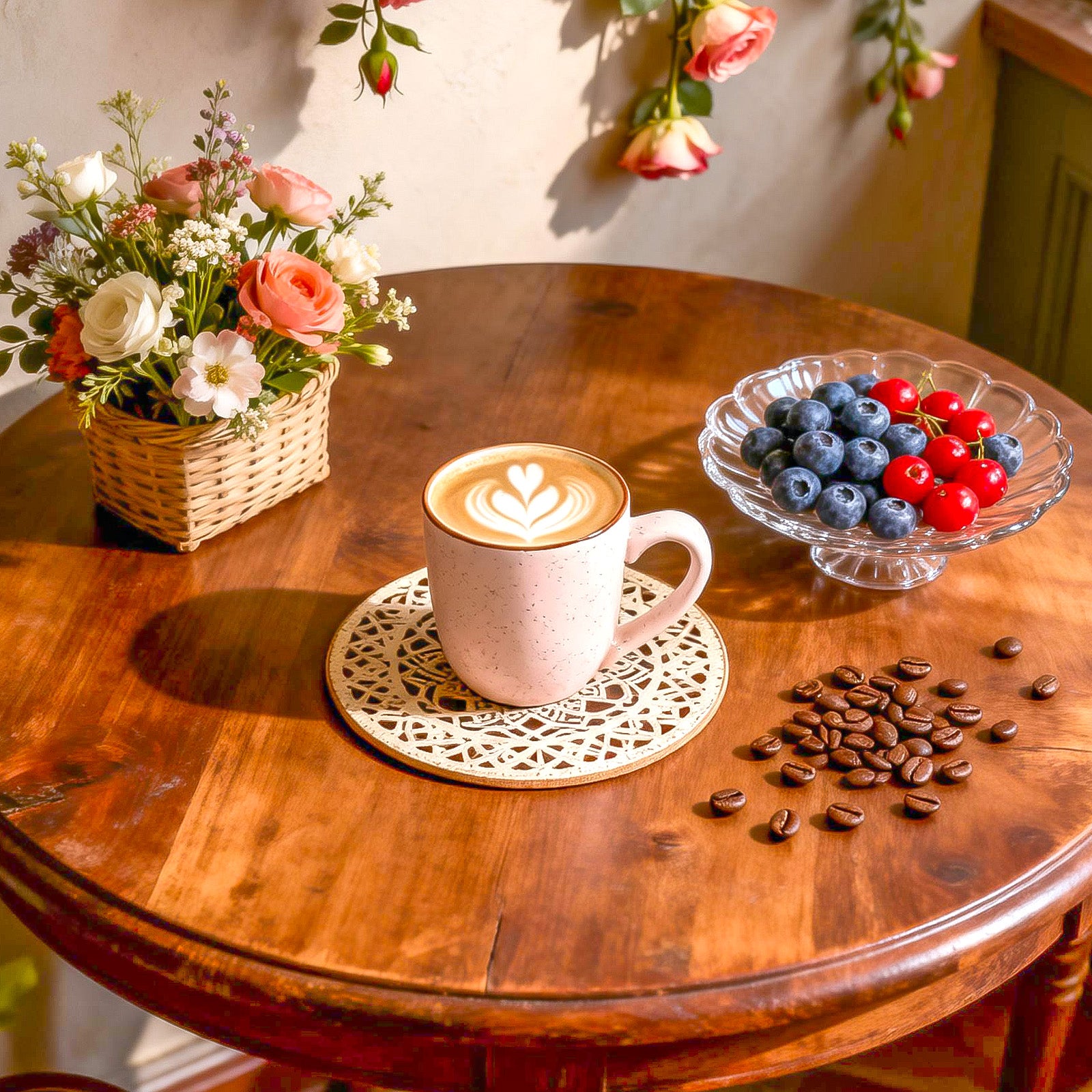 Euro-Nordic Speckled Stoneware Dinnerware Set