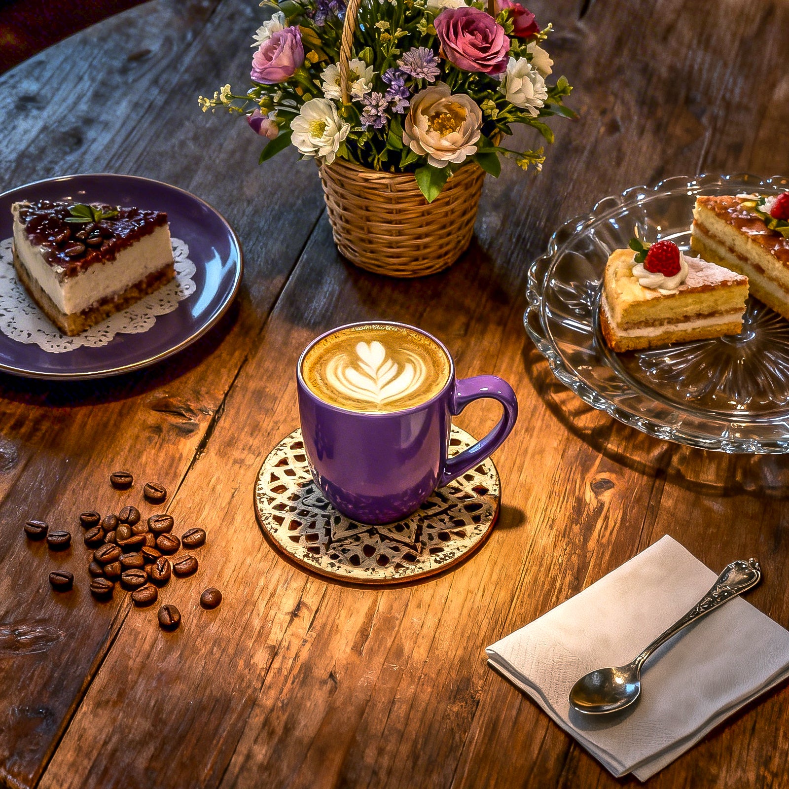 Euro-Nordic Speckled Stoneware Dinnerware Set