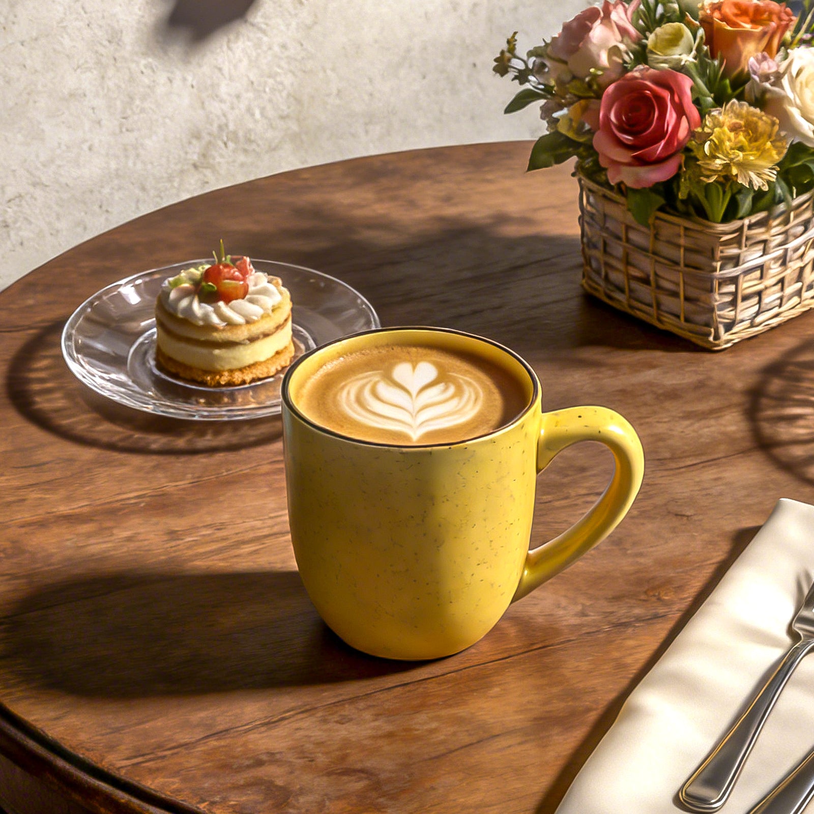 Euro-Nordic Speckled Stoneware Dinnerware Set