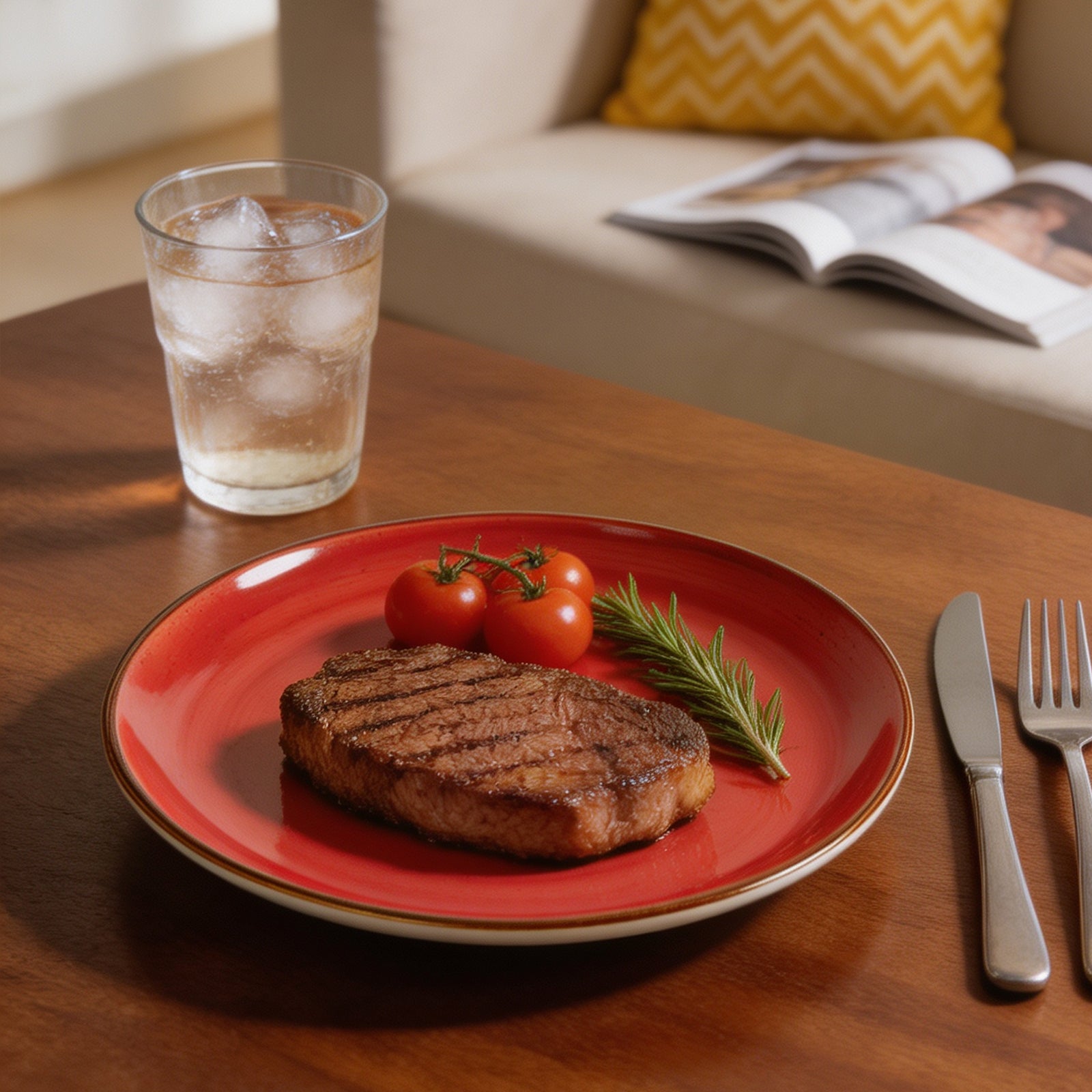 Organic Shape Stoneware Dinnerware Set