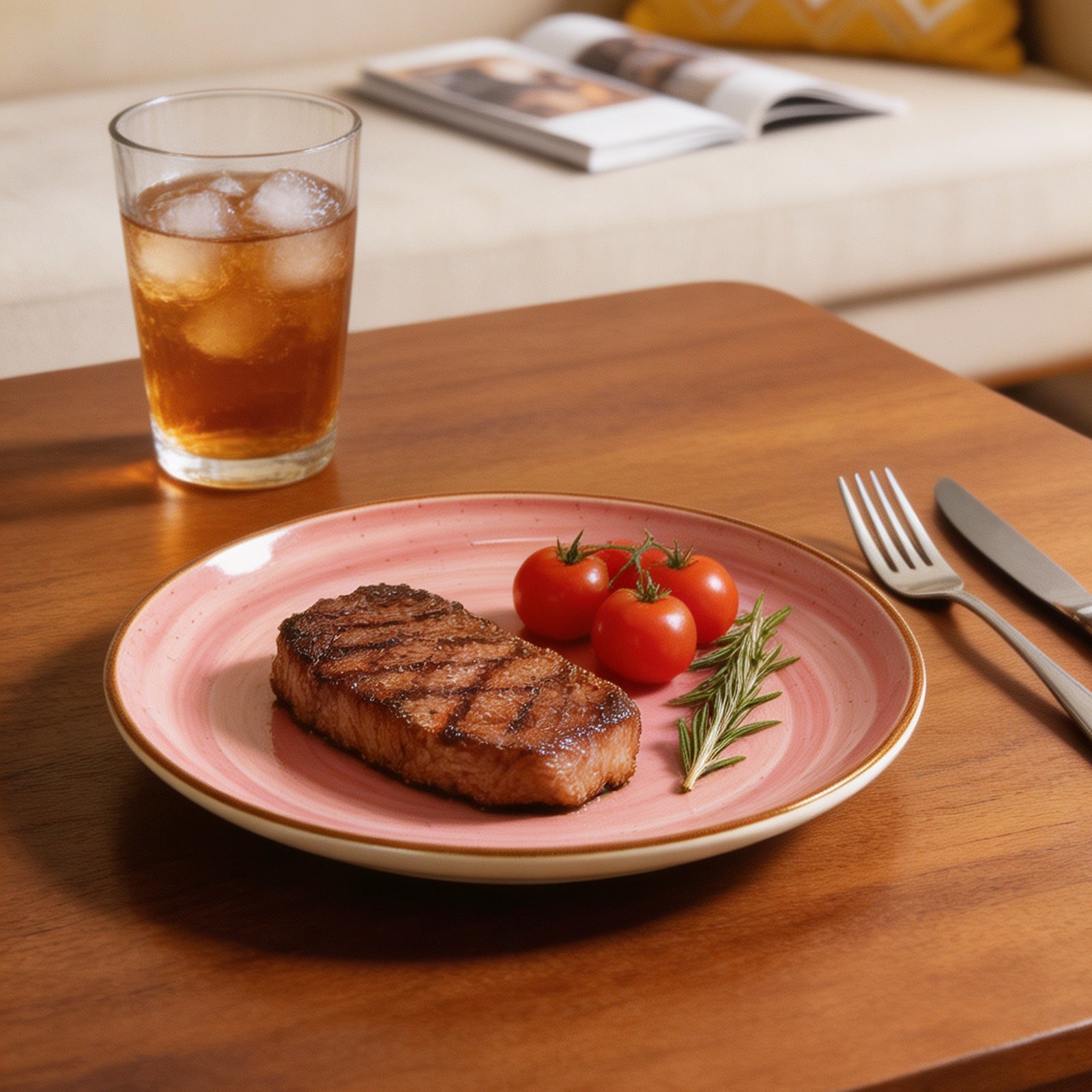 Organic Shape Stoneware Dinnerware Set