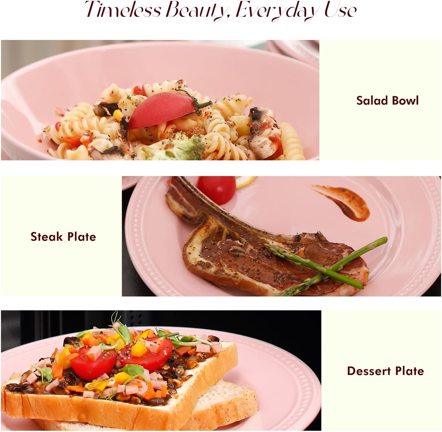 Pearl Dots Stoneware Dinnerware Set