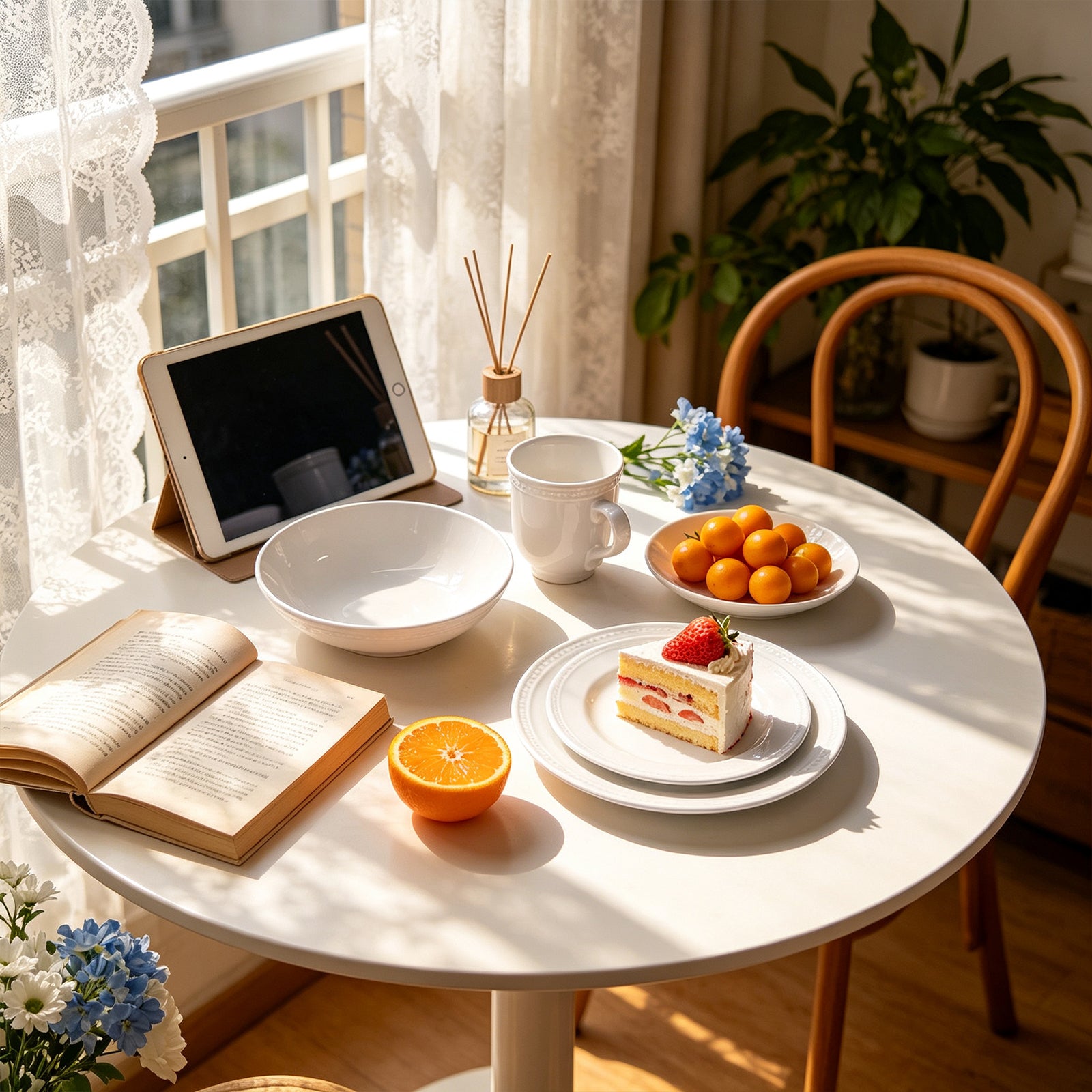 Embossed Pearl Dots Stoneware Dinnerware Set