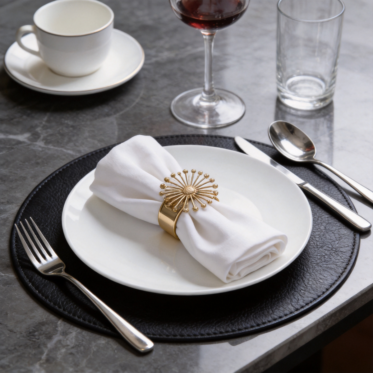 Commercial-Grade Stoneware Coupe Plates