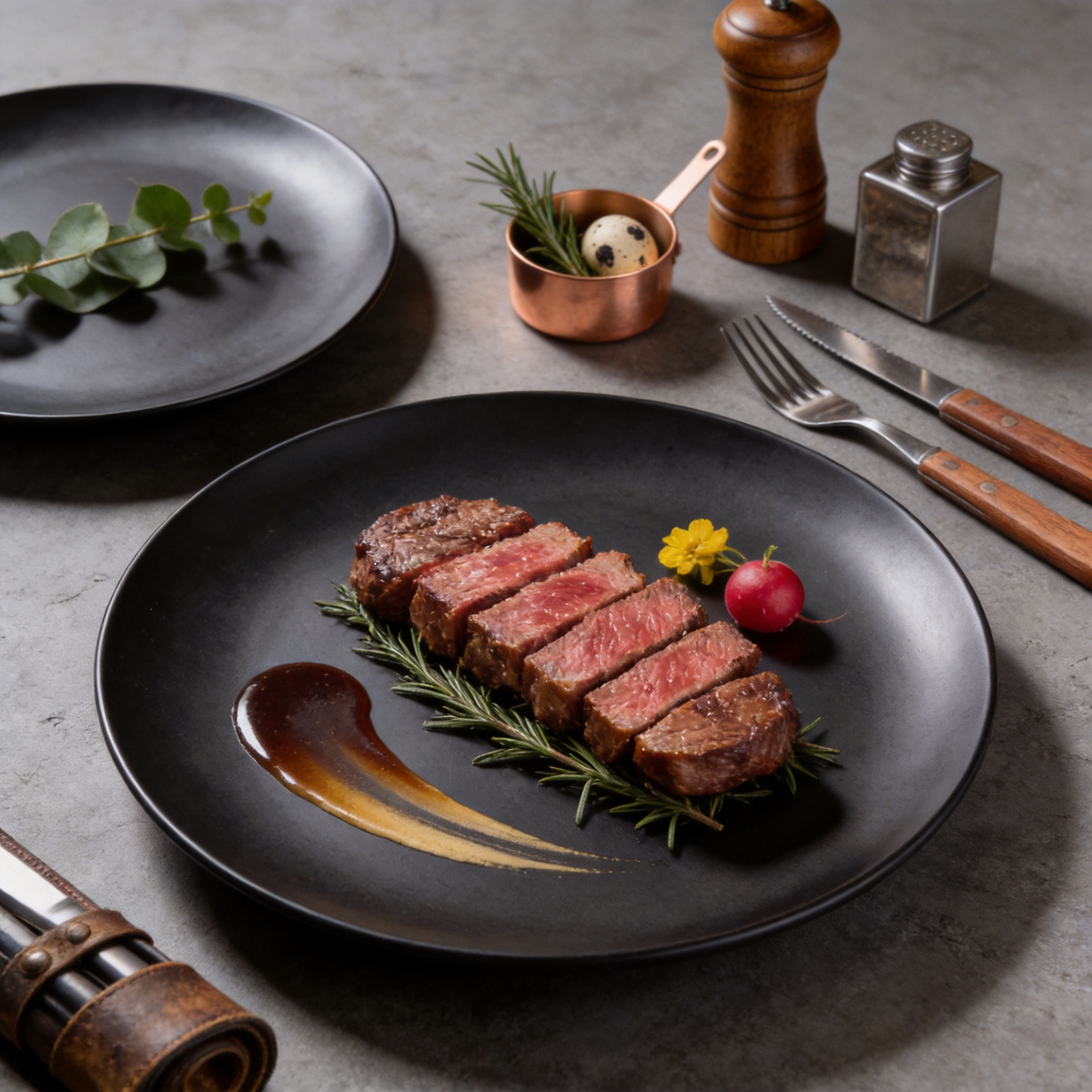 Commercial-Grade Stoneware Coupe Plates