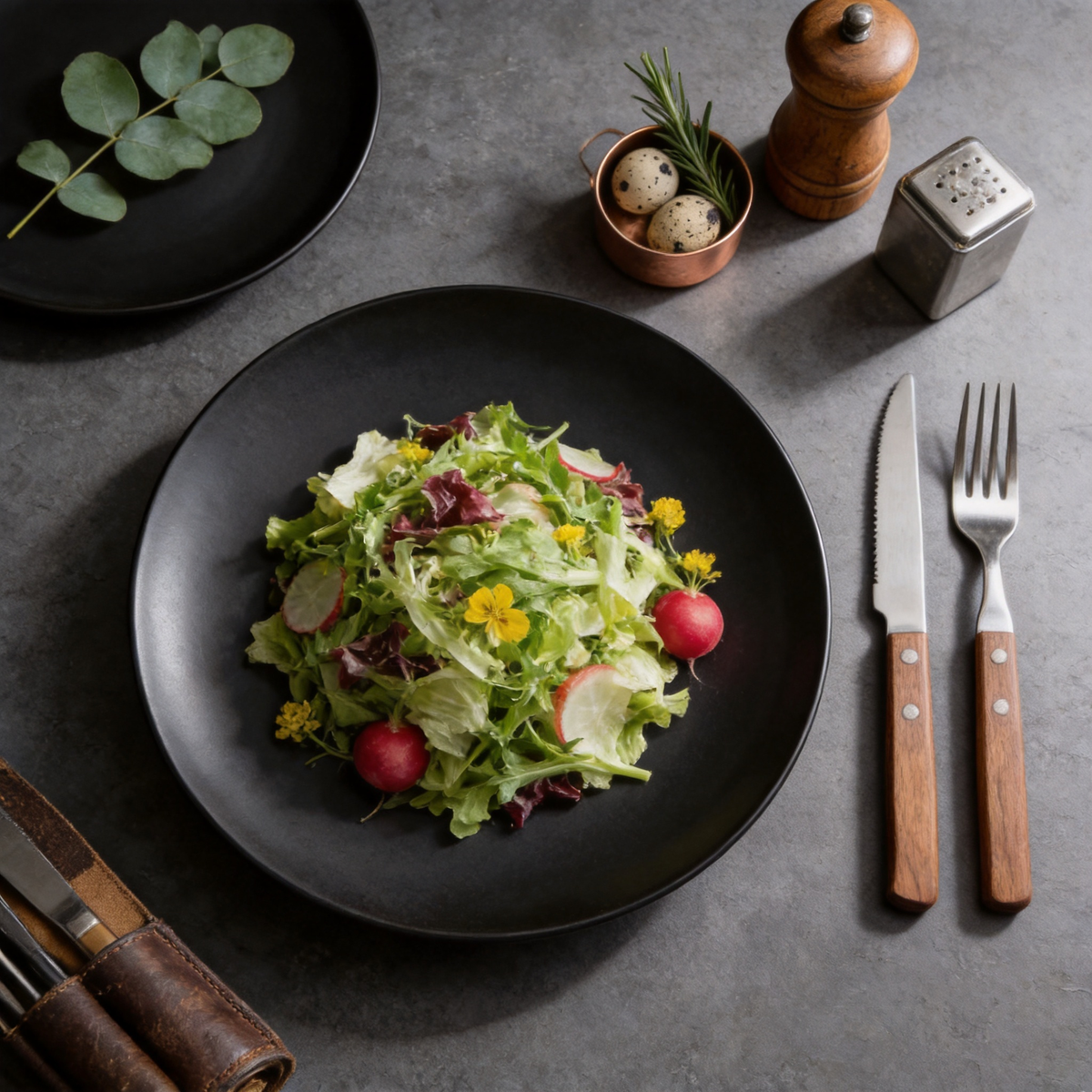 Commercial-Grade Stoneware Coupe Plates
