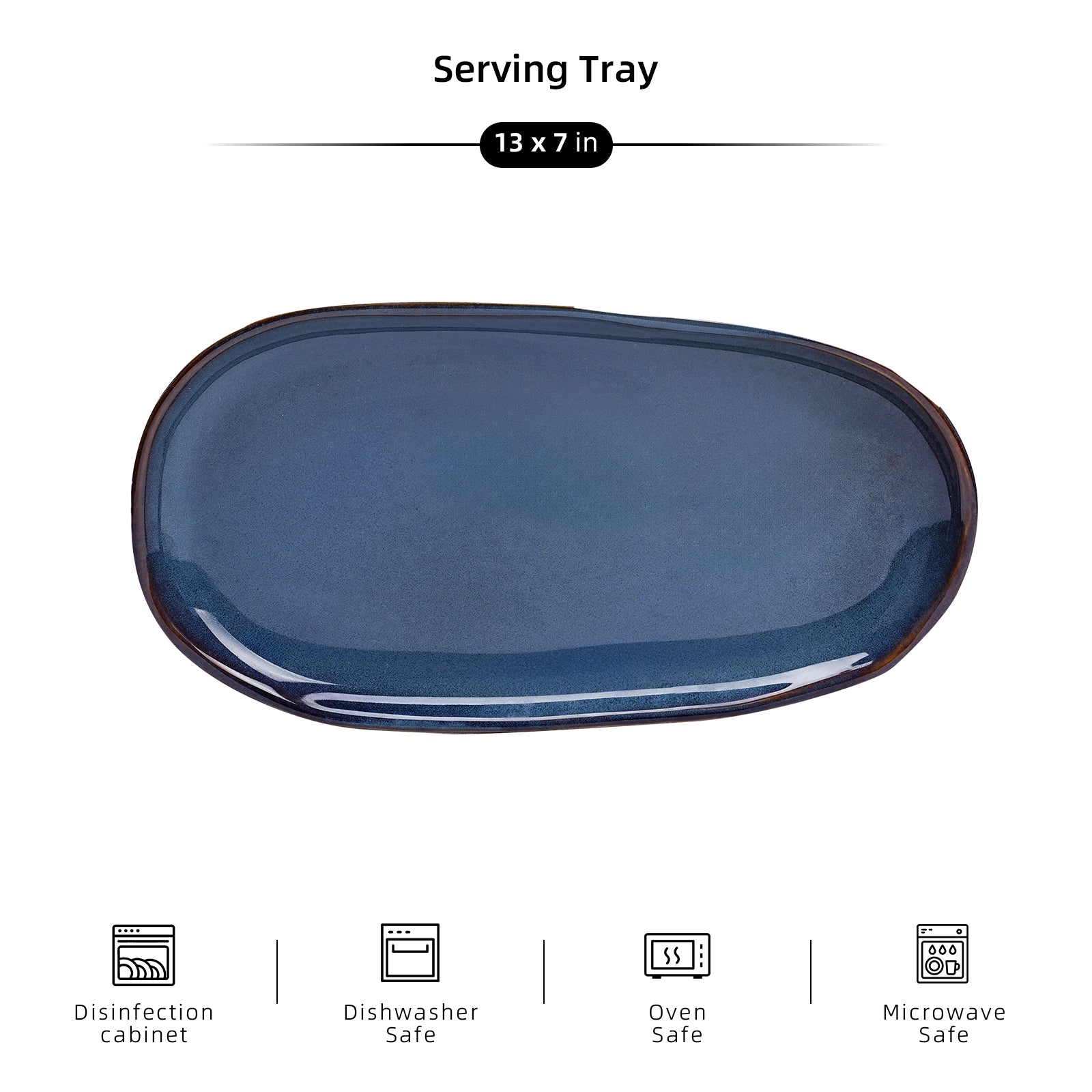 Organic Shape Highland Serving Trays