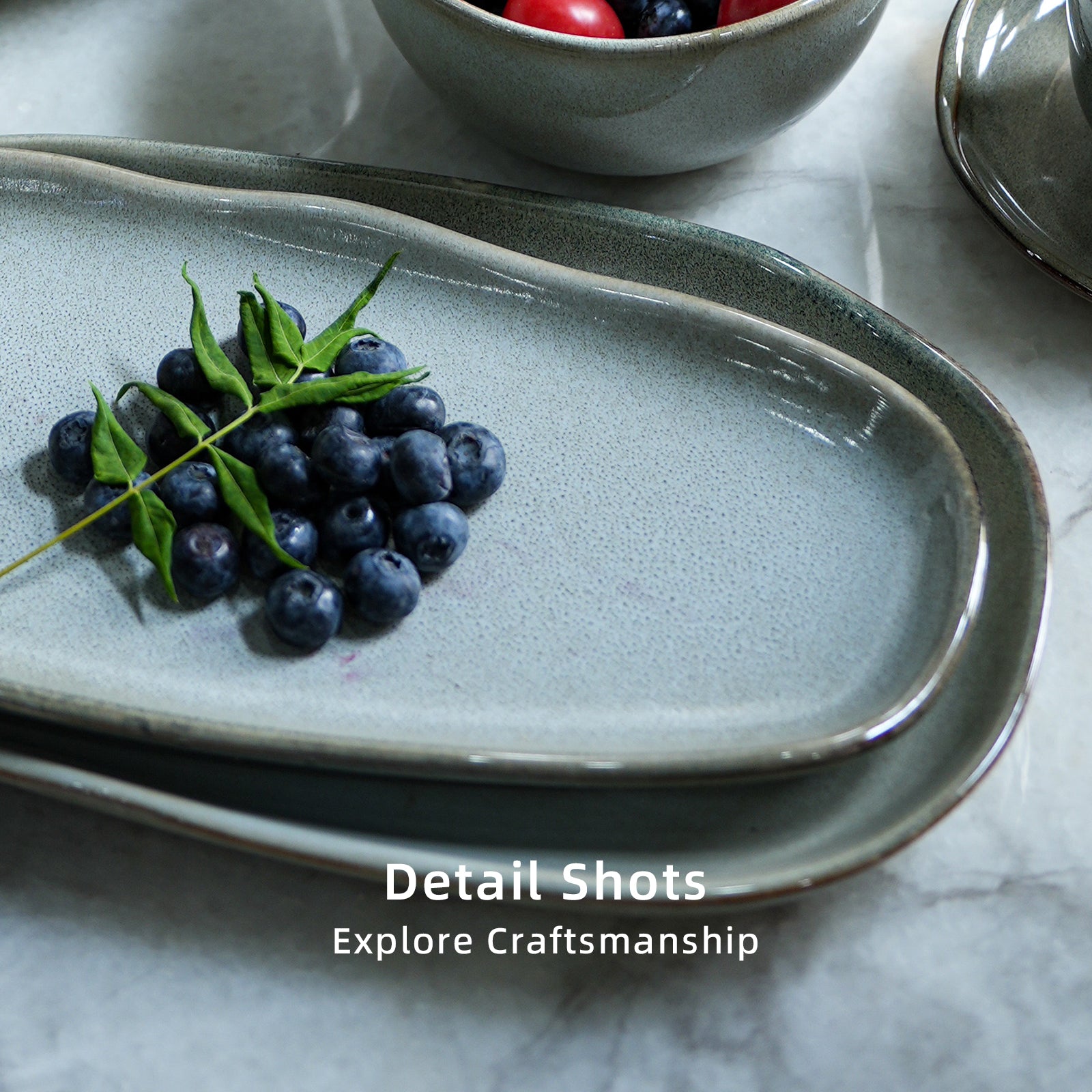 Organic Shape Highland Serving Trays