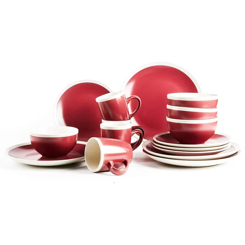 Rock Ridge Speckled Stoneware Dinnerware Set