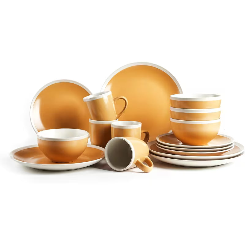 Rock Ridge Speckled Stoneware Dinnerware Set