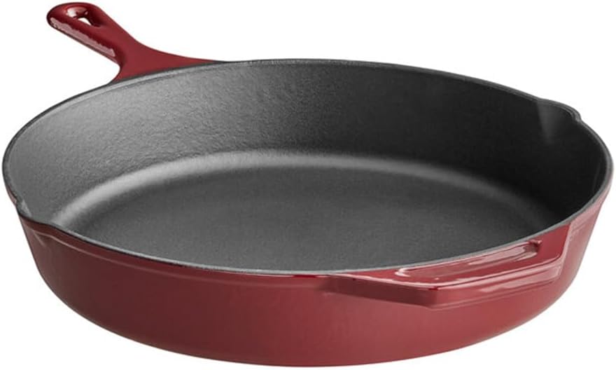 Enameled Cast Iron Skillet